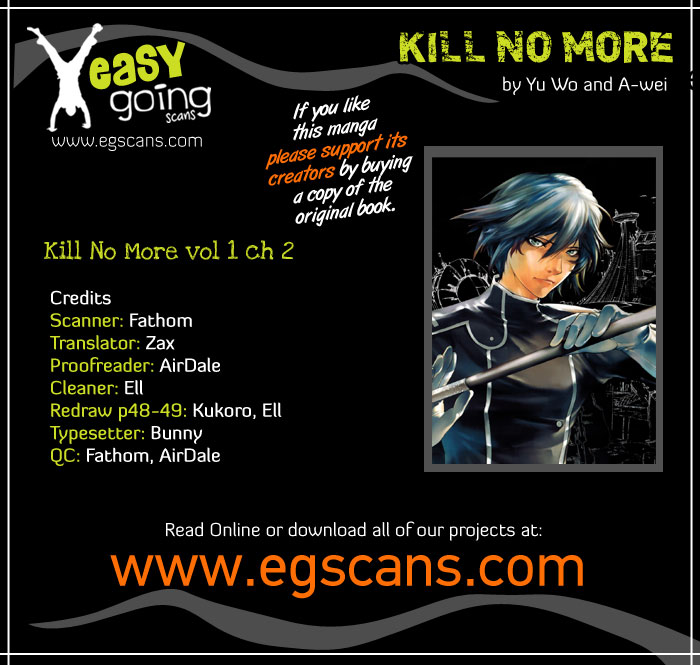 Kill No More Chapter 2.2 page 1 - Chapter 2 v2 : Purity