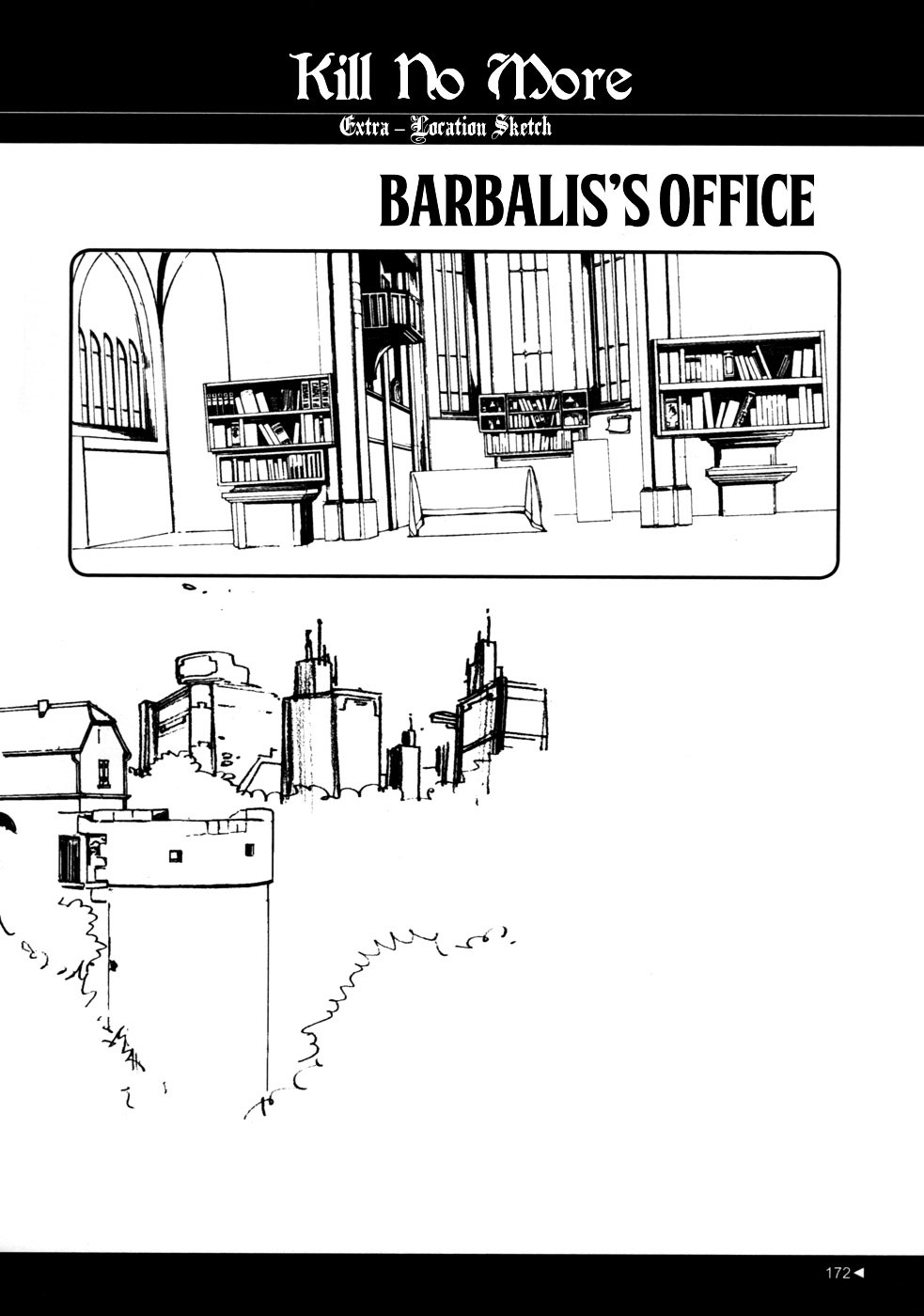 Kill No More Chapter 4.5 page 3 - Chapter 4.5 : Extra - Location Sketch