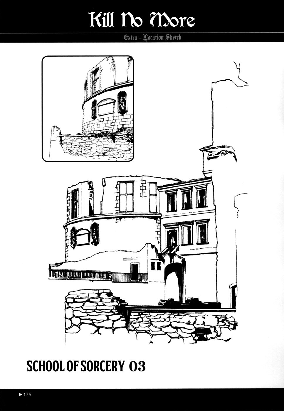 Kill No More Chapter 4.5 page 6 - Chapter 4.5 : Extra - Location Sketch
