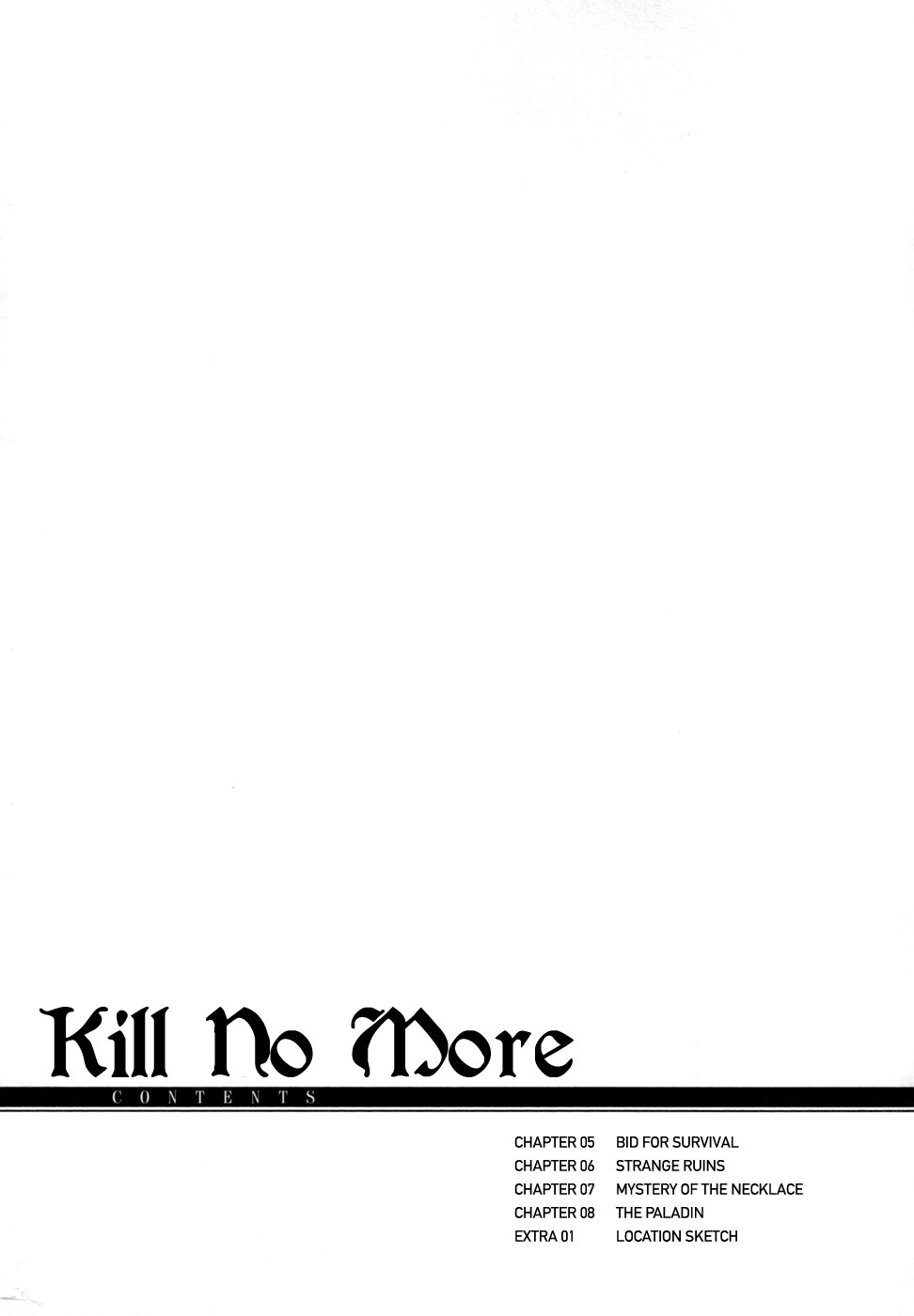 Kill No More Chapter 5.2 page 6 - Chapter 5 v2 : Bid for Survival