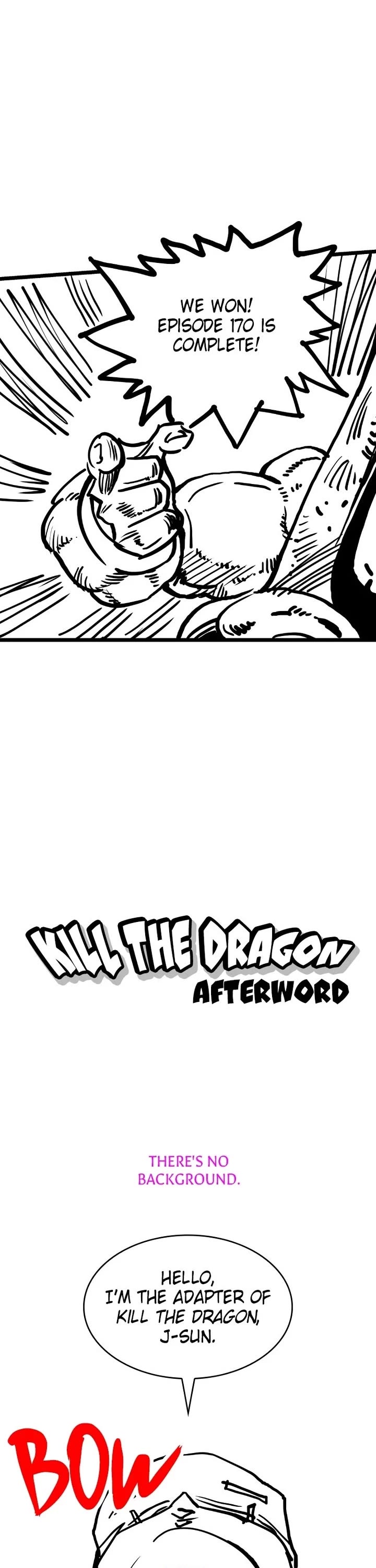 Kill The Dragon Chapter 171 page 1 - Chapter 171: Afterword