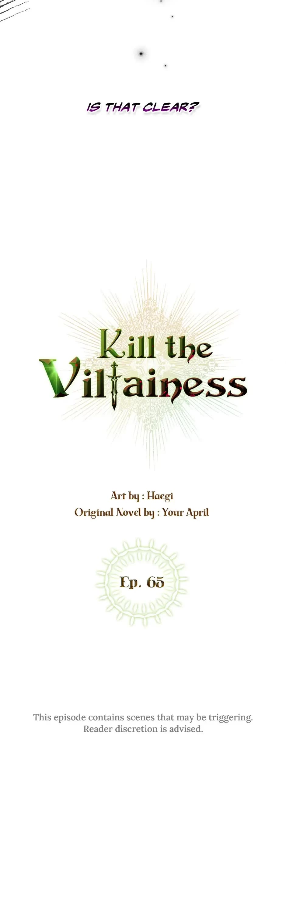 Kill the Villainess Chapter 65 page 3 - Chapter 65