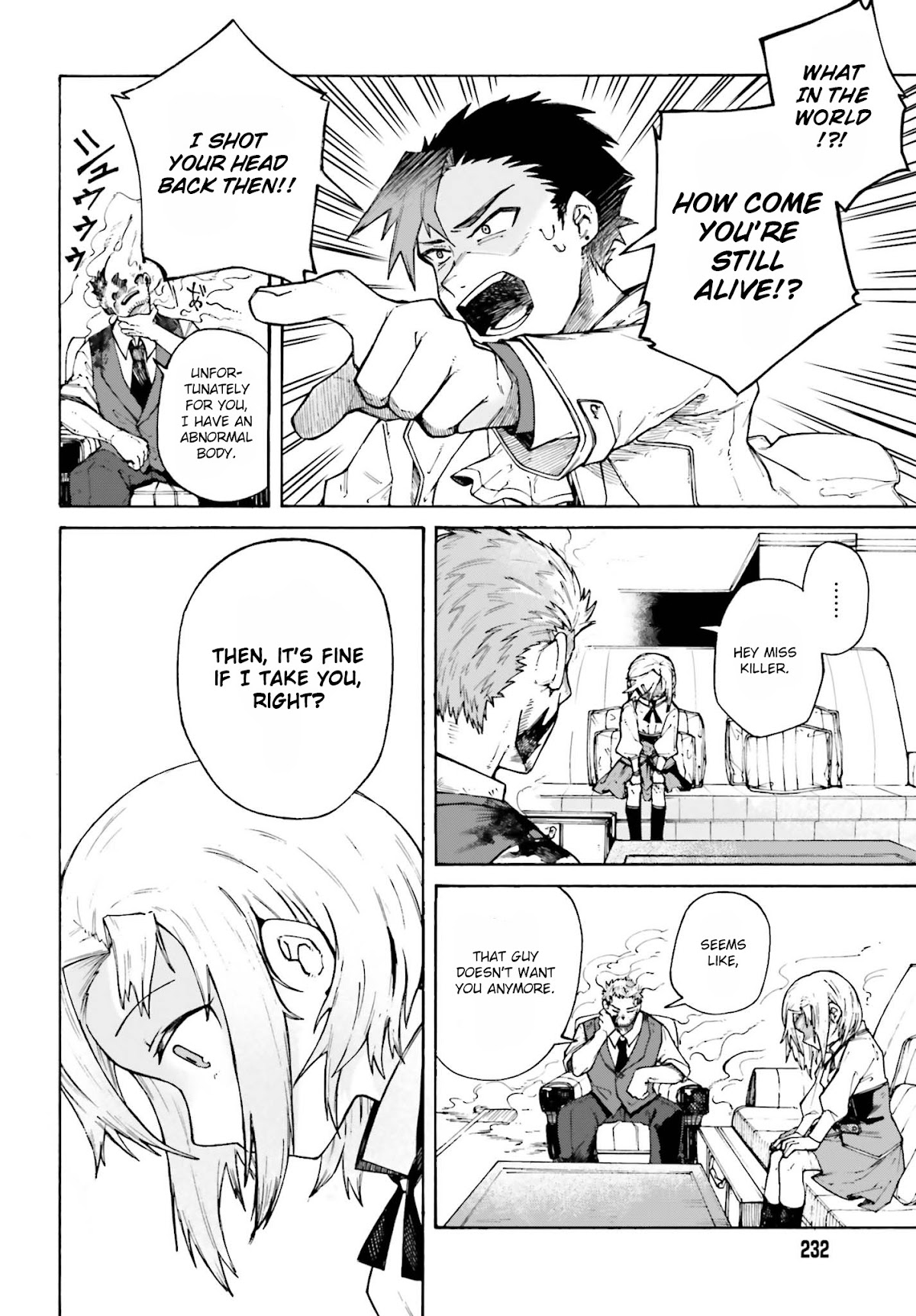 Killer and Immortal Target Chapter 1.2 page 10 - Chapter 1.2: Target ① - Immortal Man (Part 2)