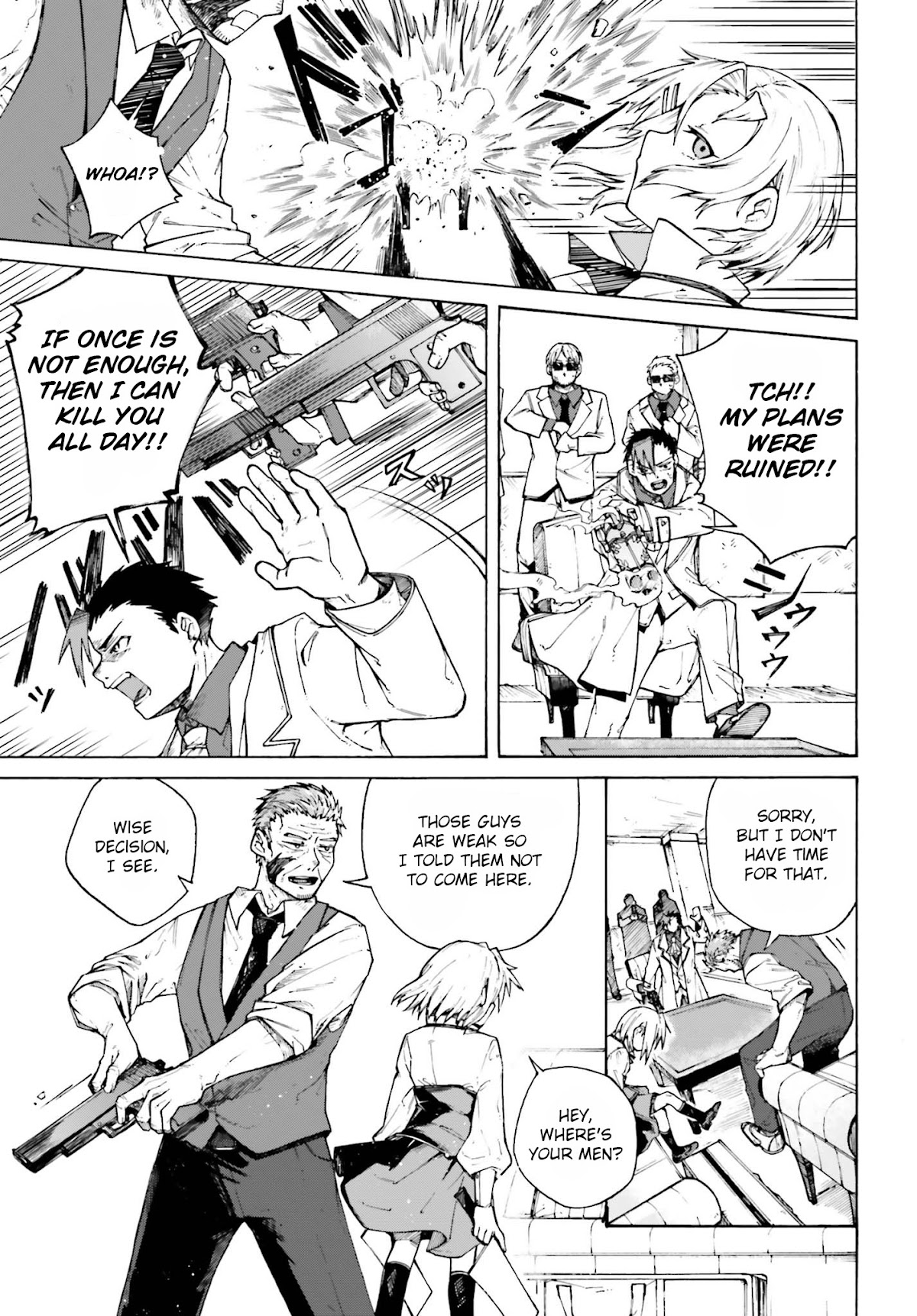 Killer and Immortal Target Chapter 1.2 page 13 - Chapter 1.2: Target ① - Immortal Man (Part 2)