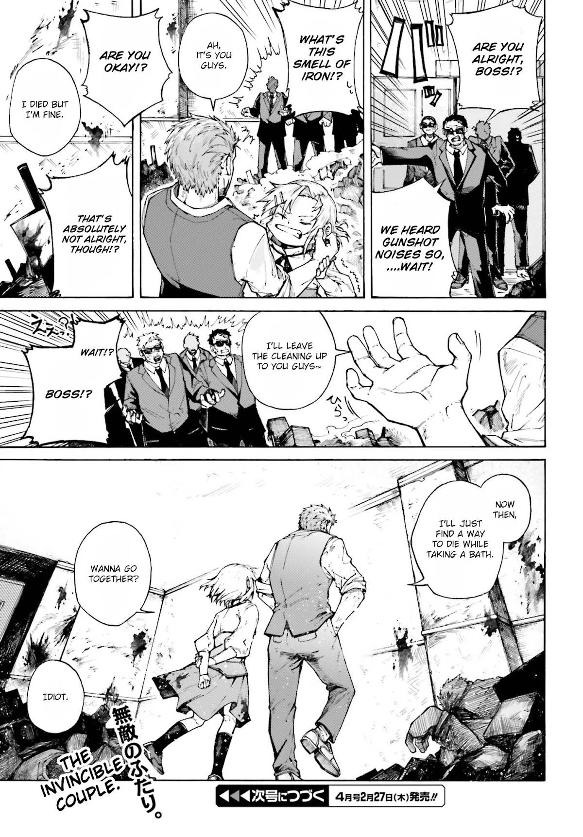 Killer and Immortal Target Chapter 1.2 page 19 - Chapter 1.2: Target ① - Immortal Man (Part 2)
