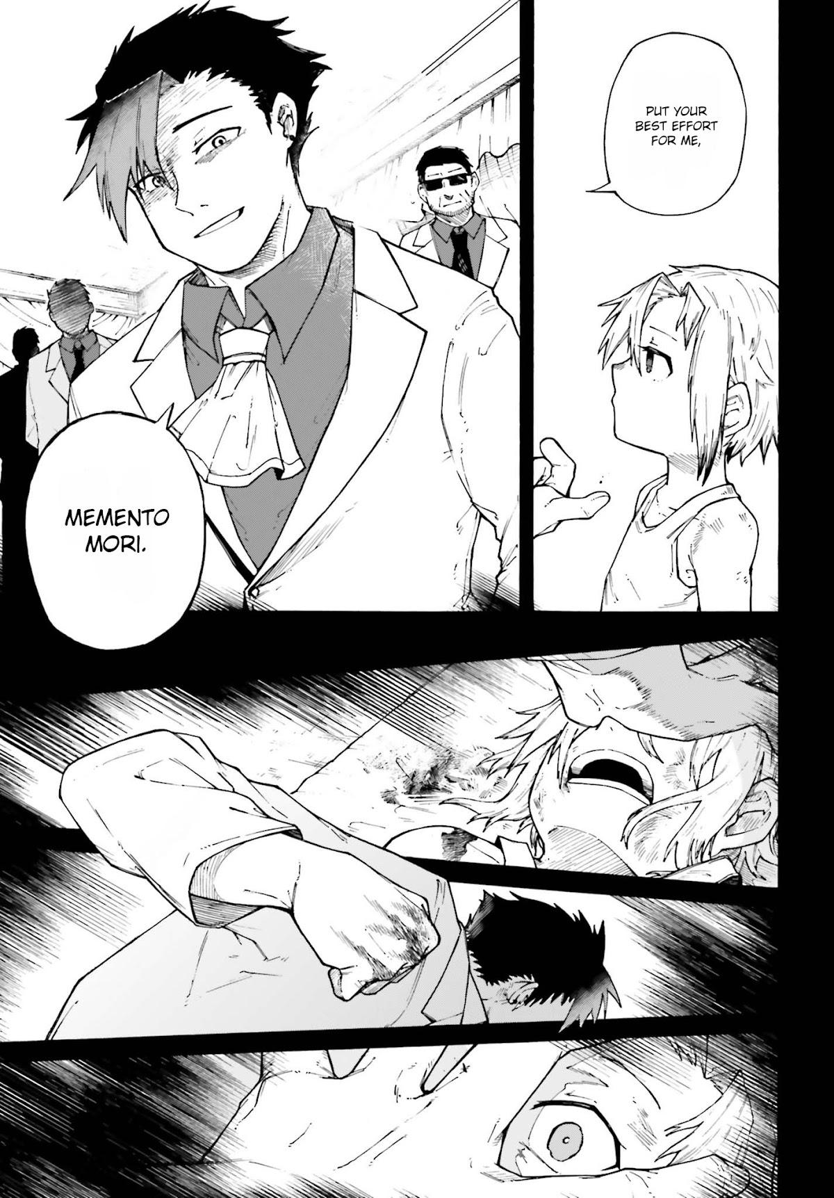 Killer and Immortal Target Chapter 1.2 page 3 - Chapter 1.2: Target ① - Immortal Man (Part 2)