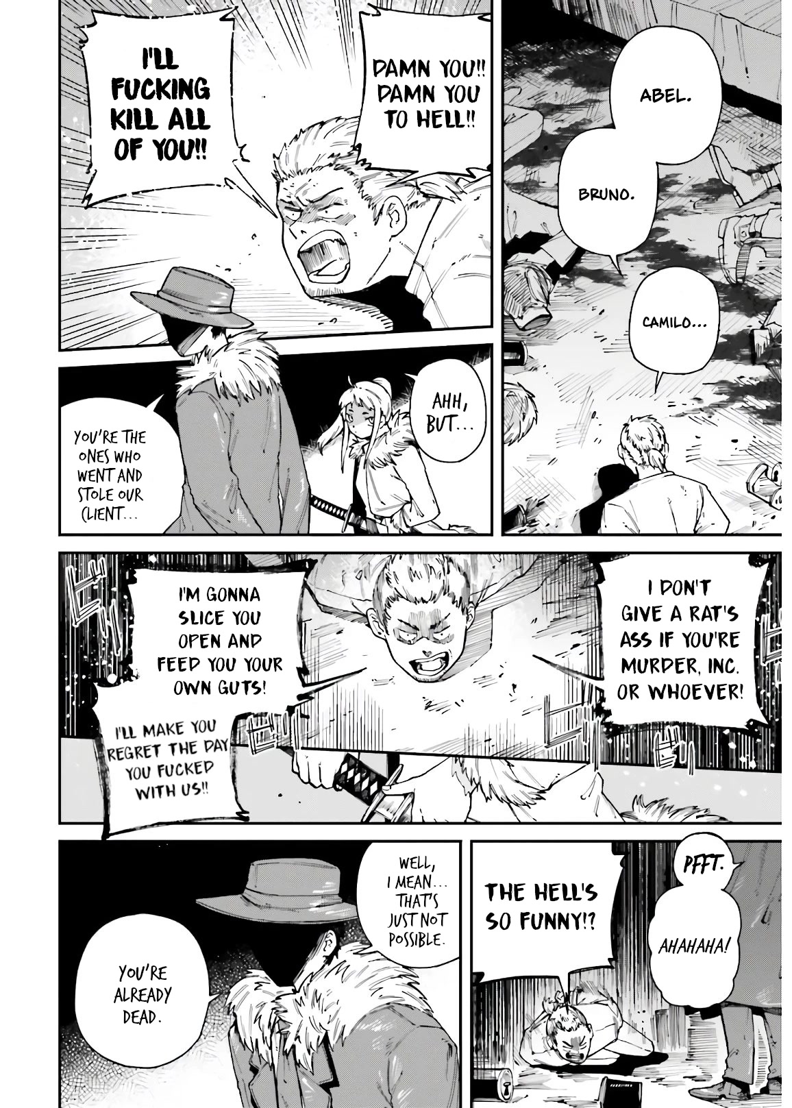 Killer and Immortal Target Chapter 10 page 2 - Chapter 10: Murder, Inc.