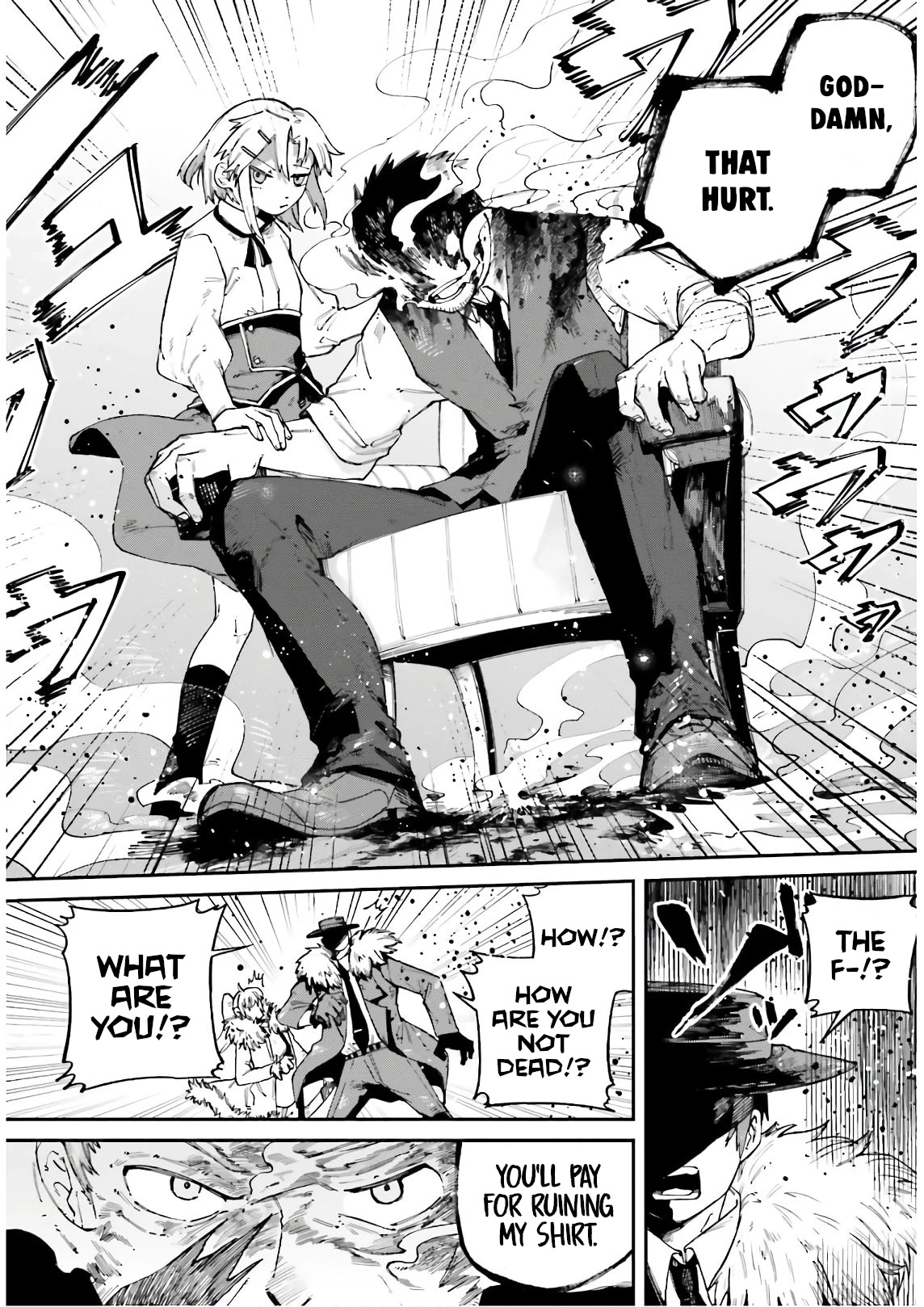 Killer and Immortal Target Chapter 11 page 32 - Chapter 11: A Place to Return to