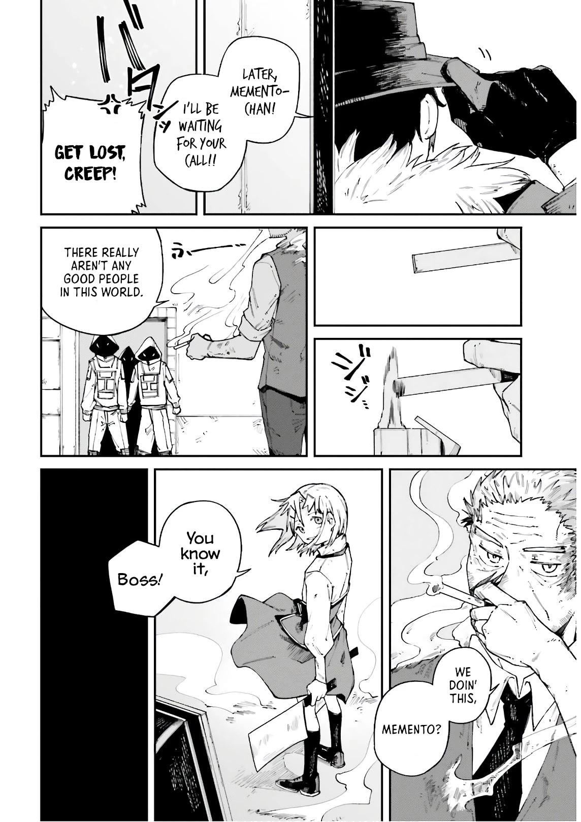 Killer and Immortal Target Chapter 11 page 34 - Chapter 11: A Place to Return to