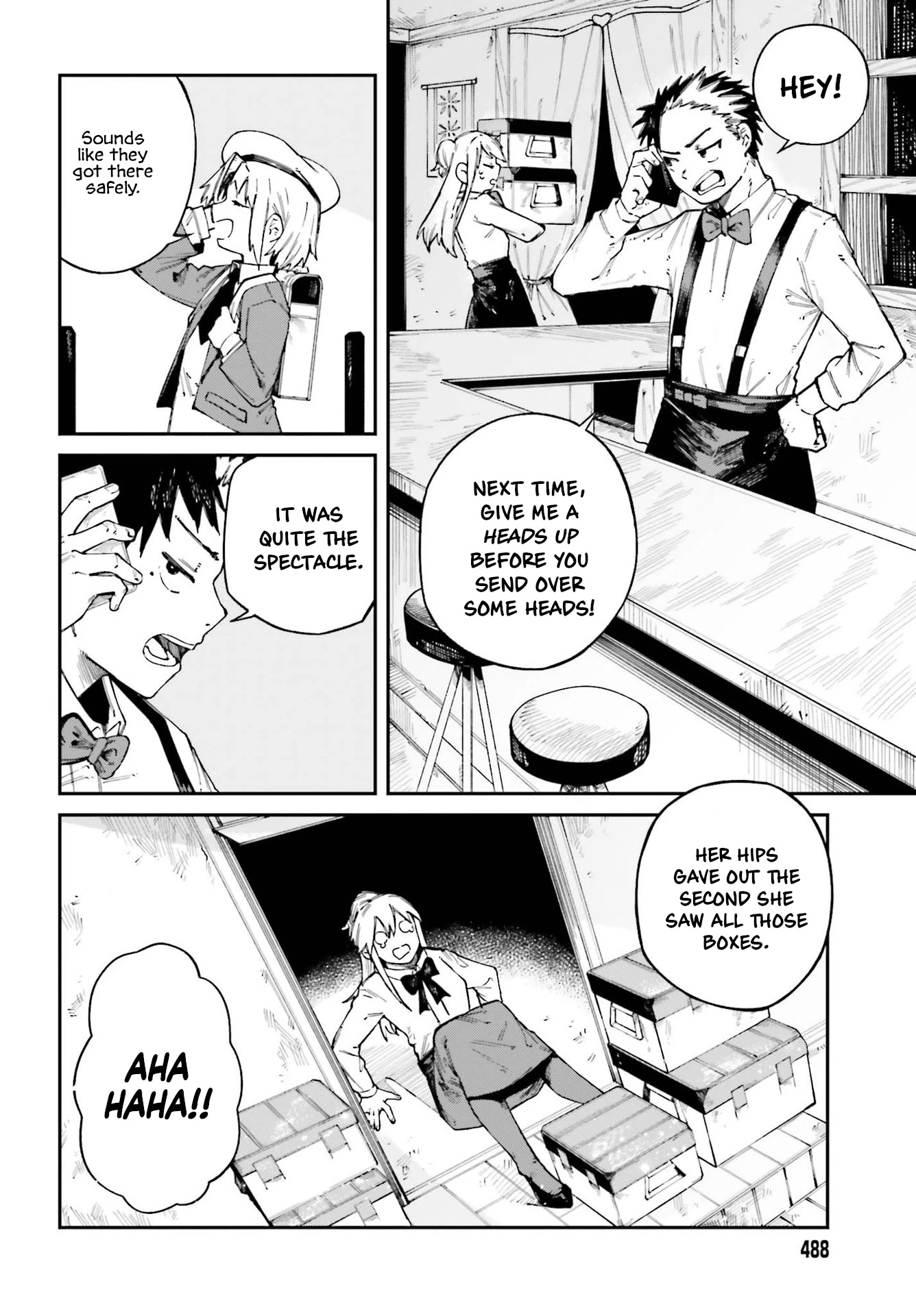 Killer and Immortal Target Chapter 12 page 4 - Chapter 12: Epilogue [END]