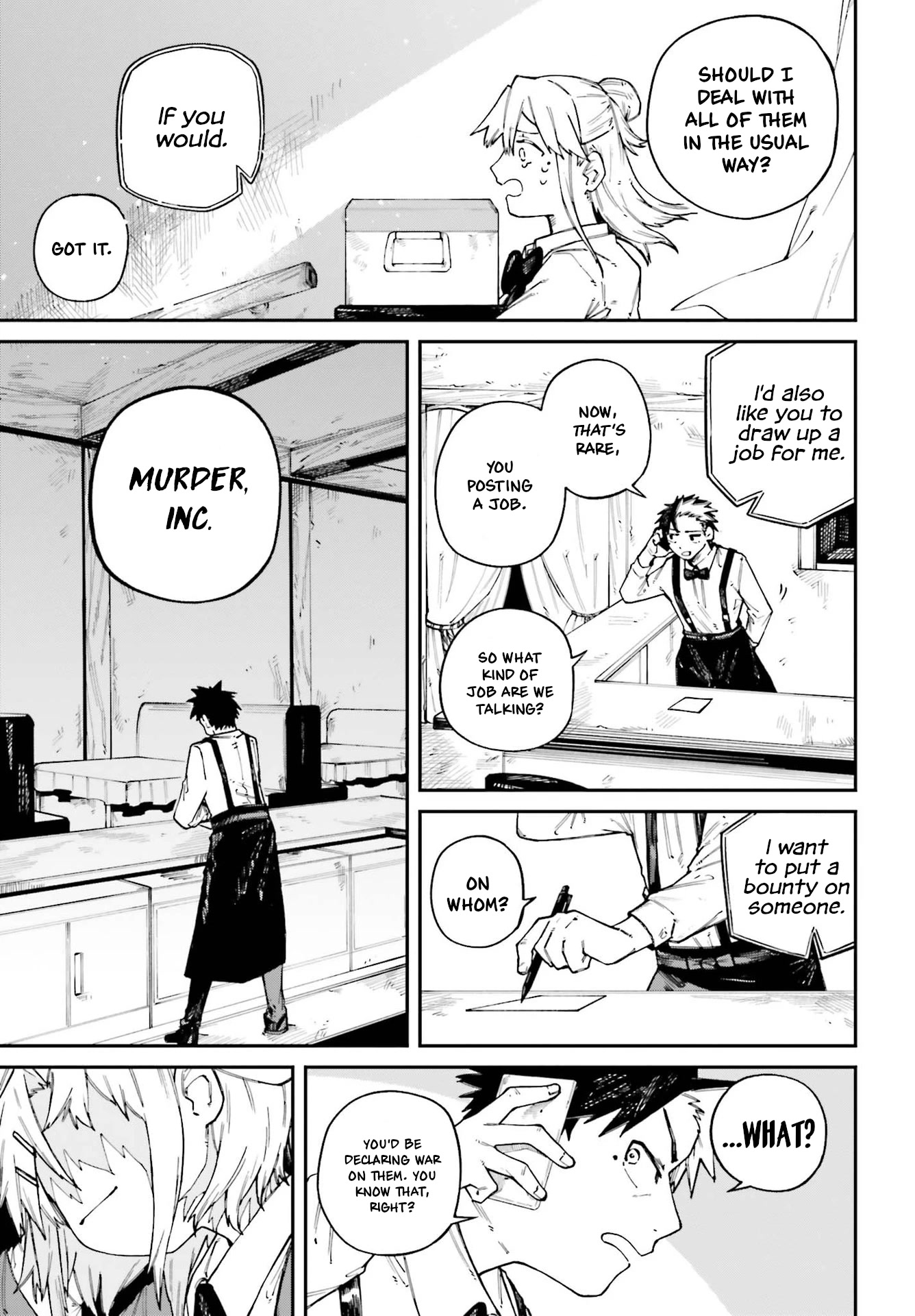 Killer and Immortal Target Chapter 12 page 5 - Chapter 12: Epilogue [END]