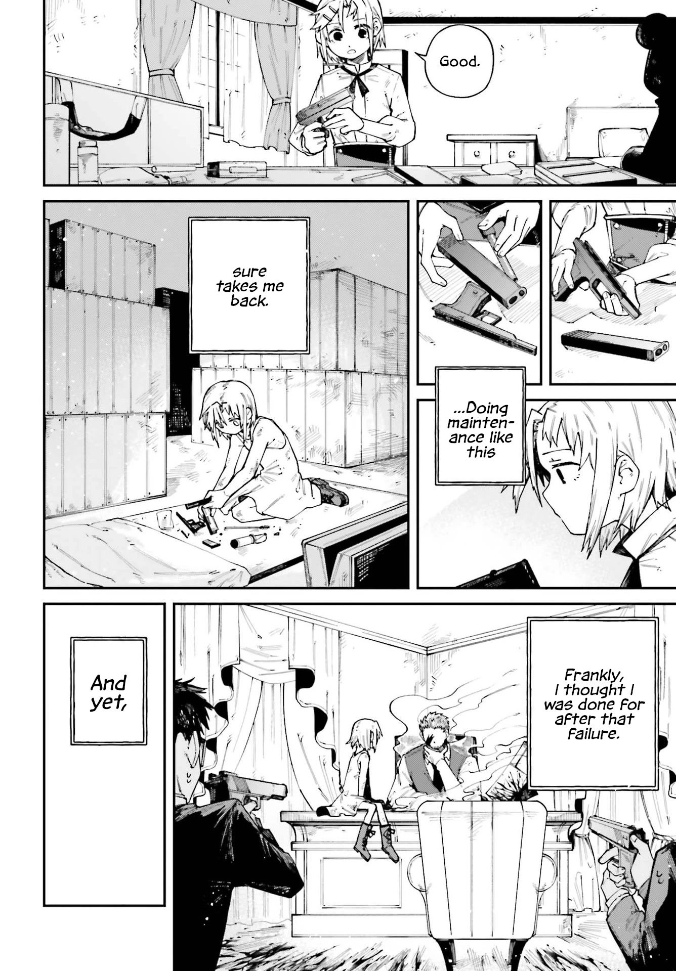 Killer and Immortal Target Chapter 12 page 8 - Chapter 12: Epilogue [END]