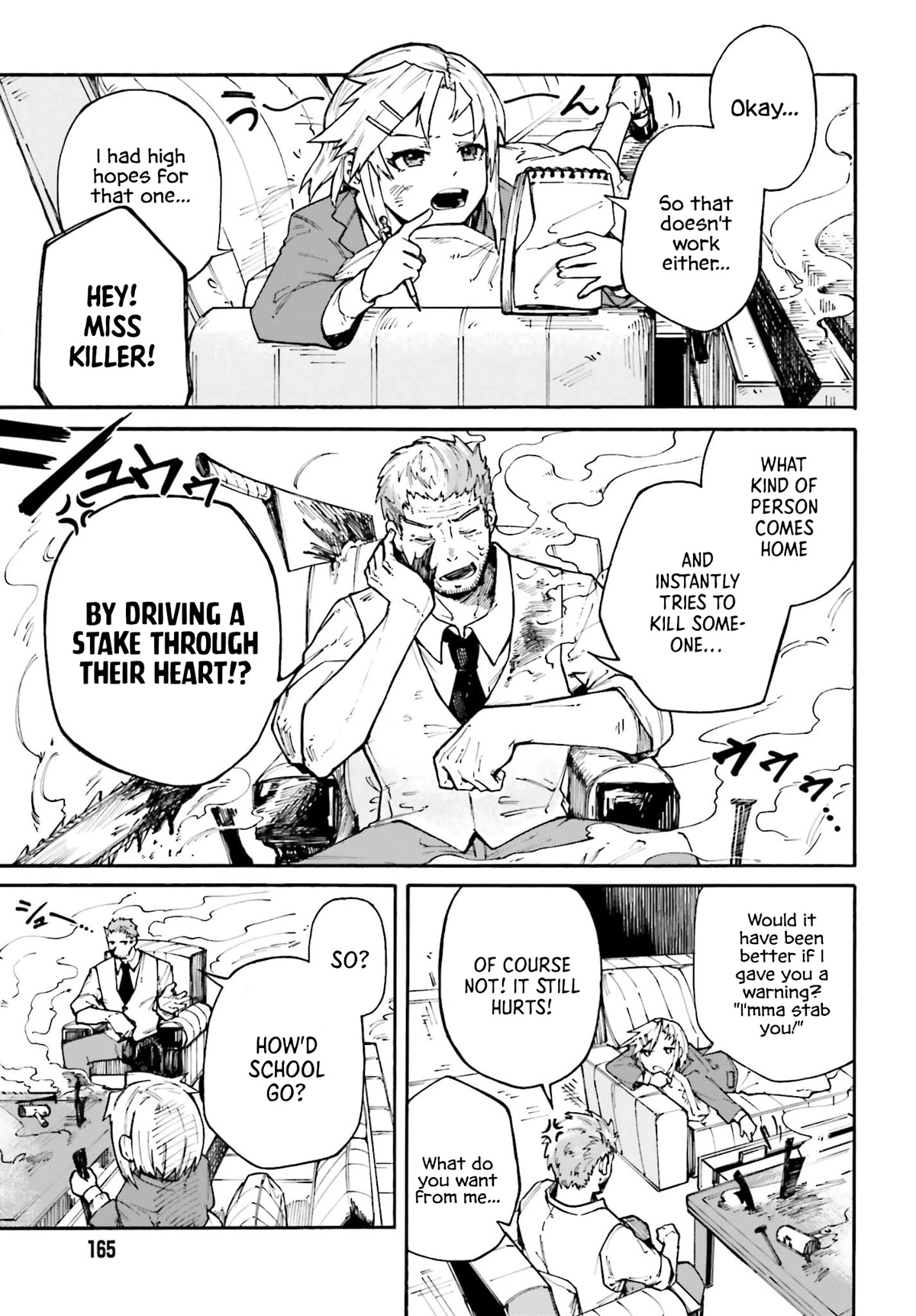 Killer and Immortal Target Chapter 3 page 11 - Chapter 3: Friends