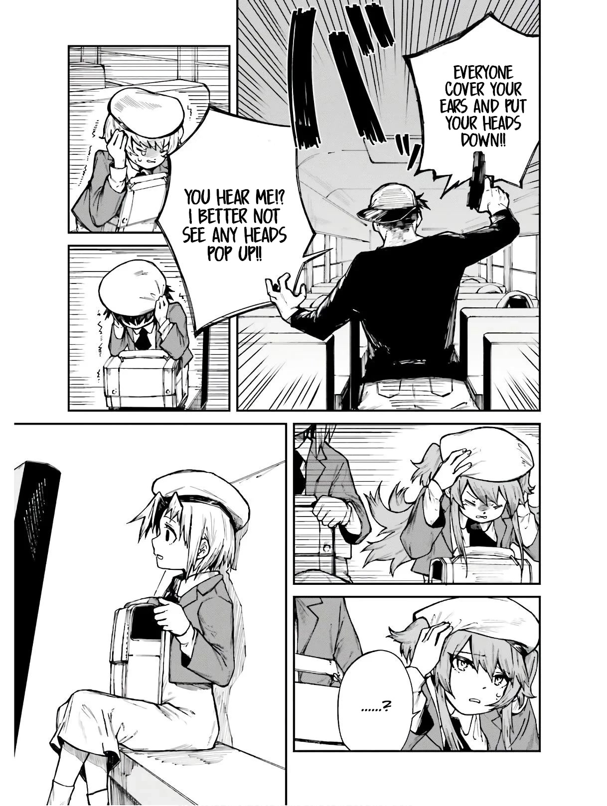 Killer and Immortal Target Chapter 4 page 13 - Chapter 4: Girls und Busjacking