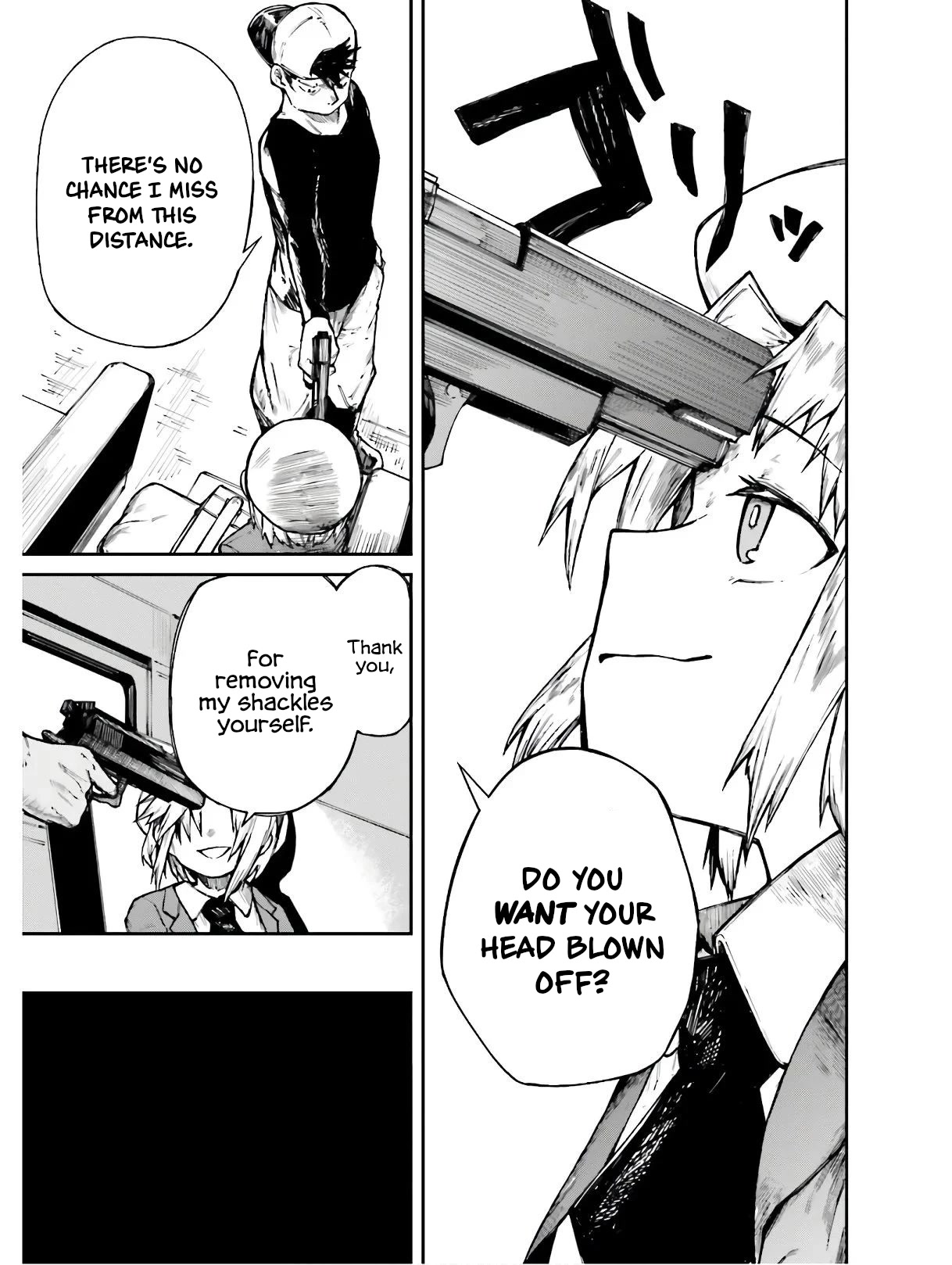 Killer and Immortal Target Chapter 4 page 15 - Chapter 4: Girls und Busjacking