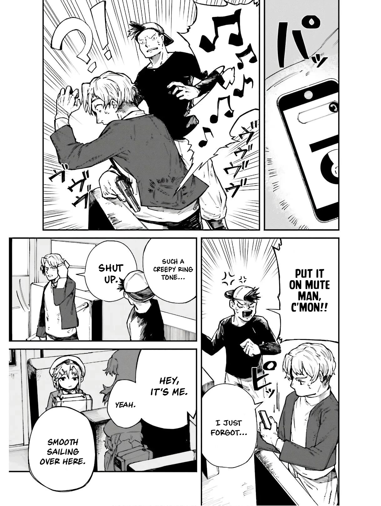 Killer and Immortal Target Chapter 4 page 7 - Chapter 4: Girls und Busjacking