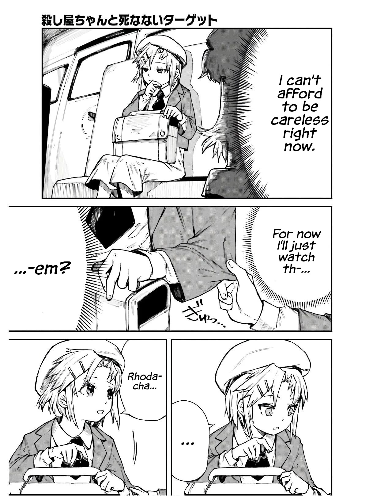 Killer and Immortal Target Chapter 4 page 9 - Chapter 4: Girls und Busjacking