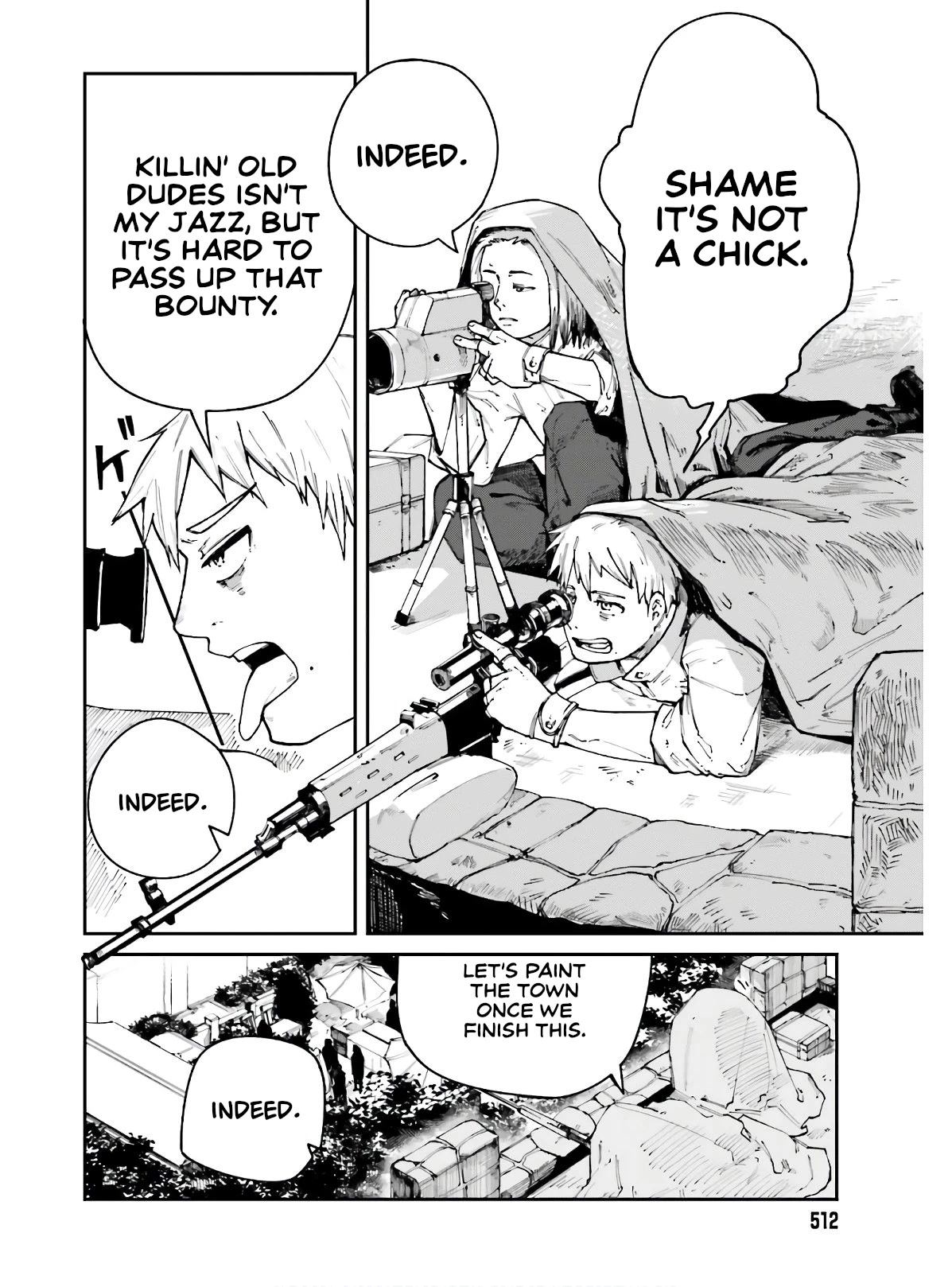 Killer and Immortal Target Chapter 5 page 10 - Chapter 5: Time for a break.