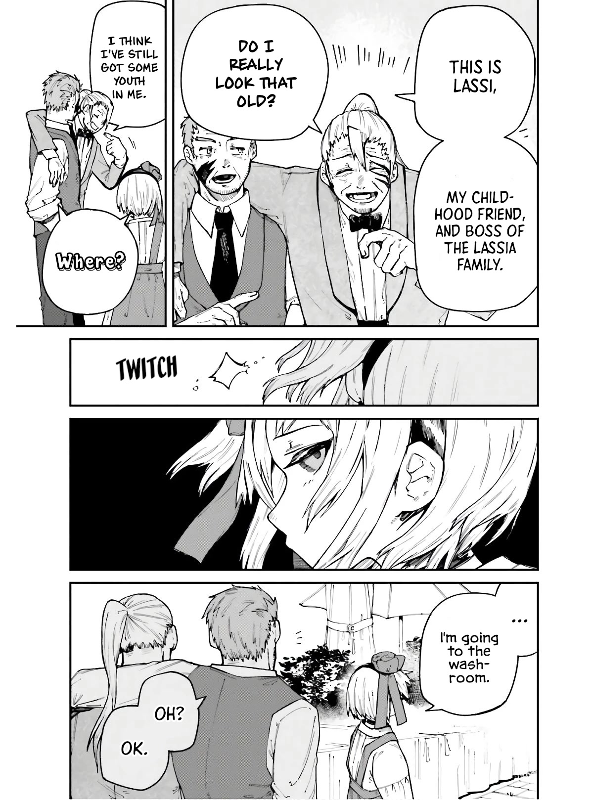 Killer and Immortal Target Chapter 5 page 7 - Chapter 5: Time for a break.