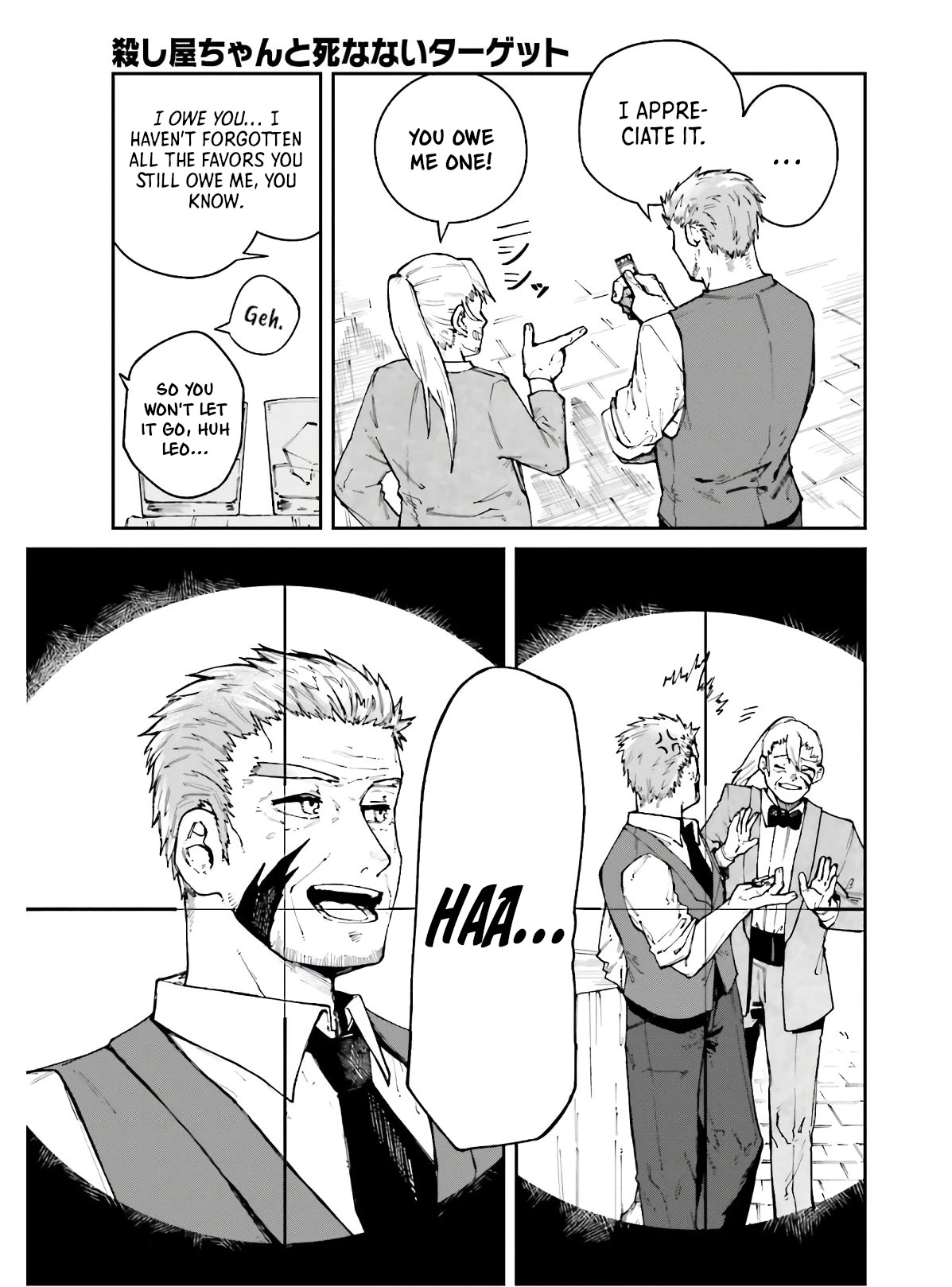 Killer and Immortal Target Chapter 5 page 9 - Chapter 5: Time for a break.