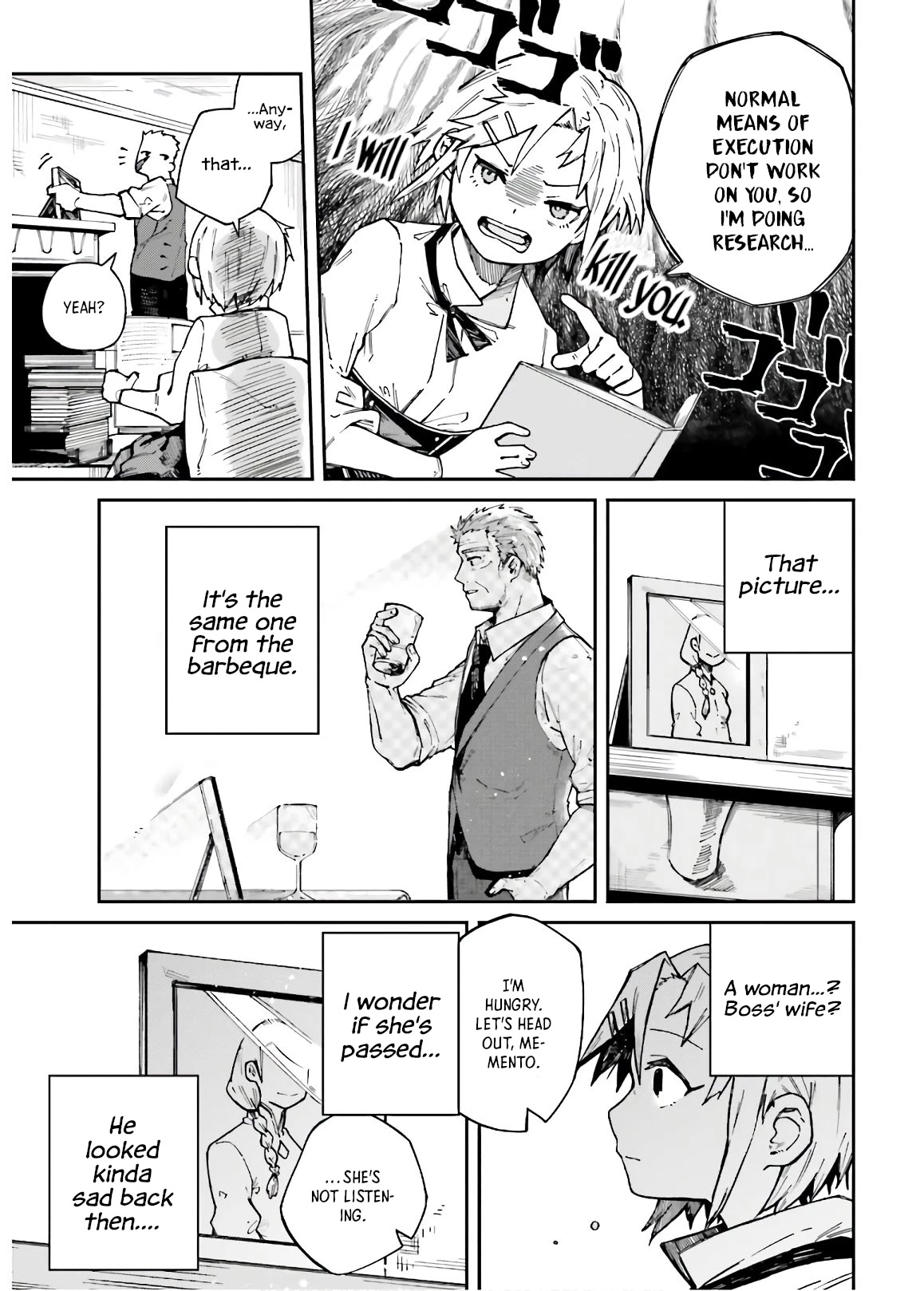 Killer and Immortal Target Chapter 6 page 5 - Chapter 6: Things Gained and Things Lost