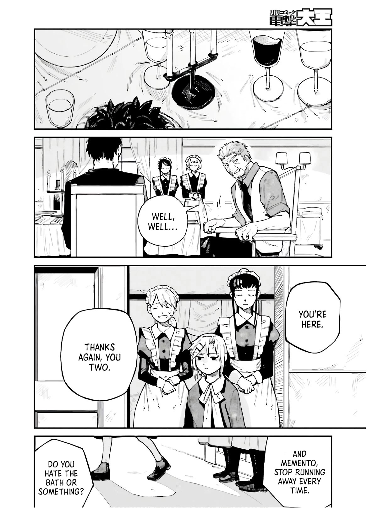 Killer and Immortal Target Chapter 8 page 10 - Chapter 8: The Young Lady and the Maid