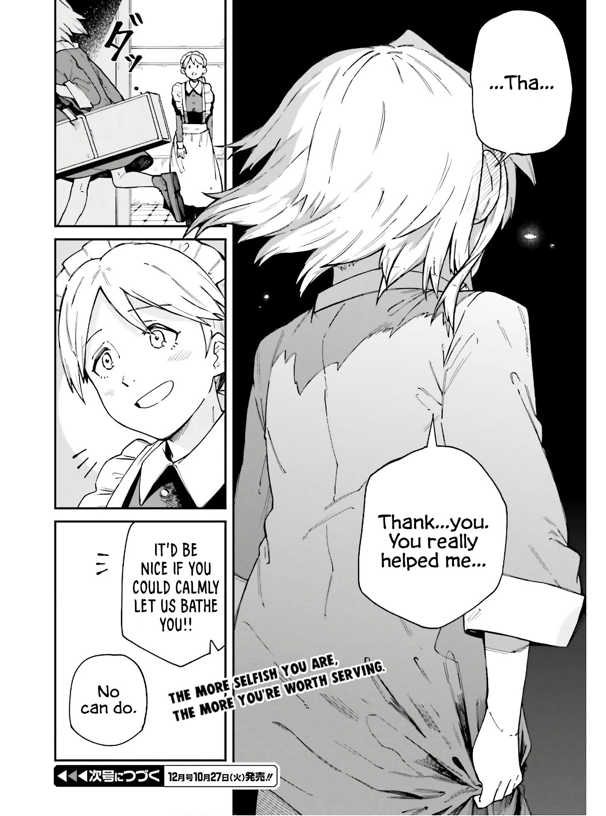 Killer and Immortal Target Chapter 8 page 24 - Chapter 8: The Young Lady and the Maid