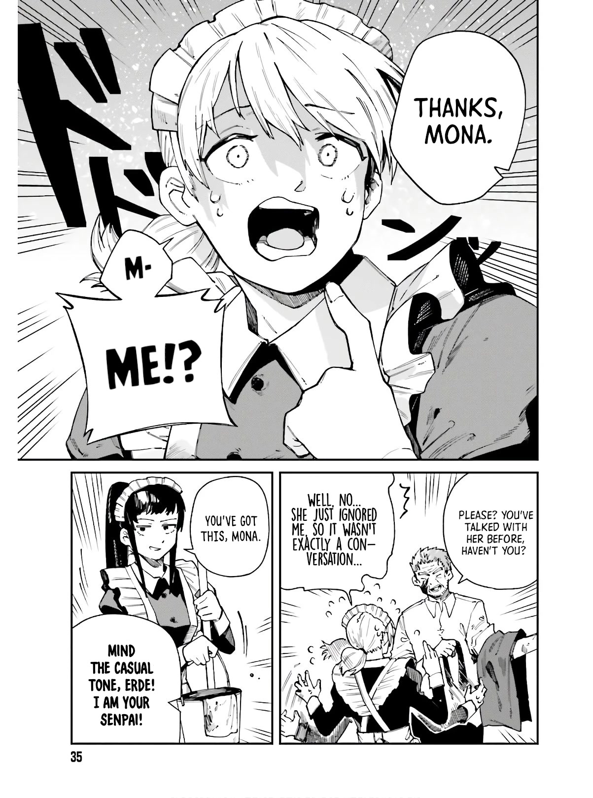 Killer and Immortal Target Chapter 8 page 5 - Chapter 8: The Young Lady and the Maid