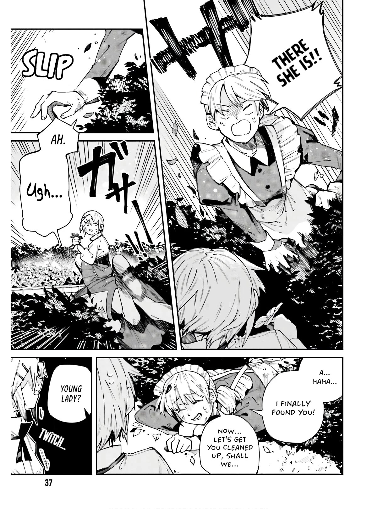 Killer and Immortal Target Chapter 8 page 7 - Chapter 8: The Young Lady and the Maid