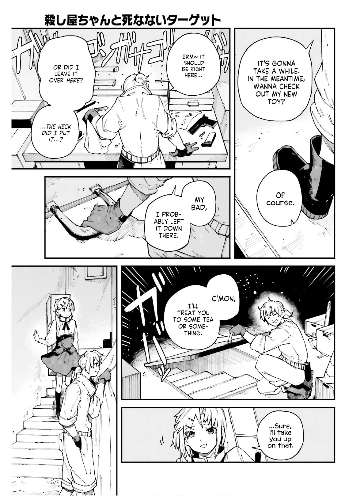 Killer and Immortal Target Chapter 9 page 15 - Chapter 9: The Informant and The Defiler