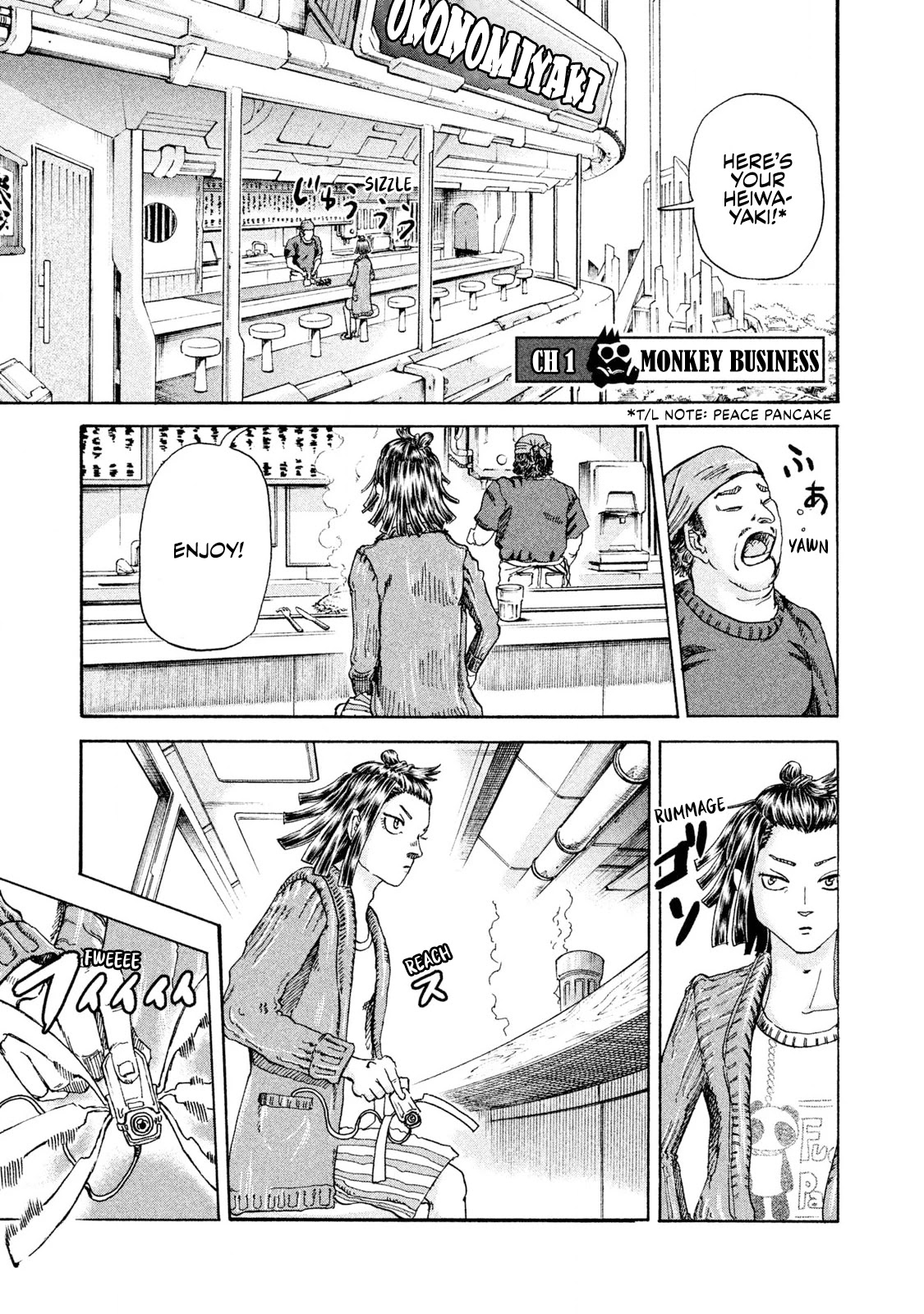 Killer Ape Chapter 1 page 8 - Chapter 1: Monkey Business