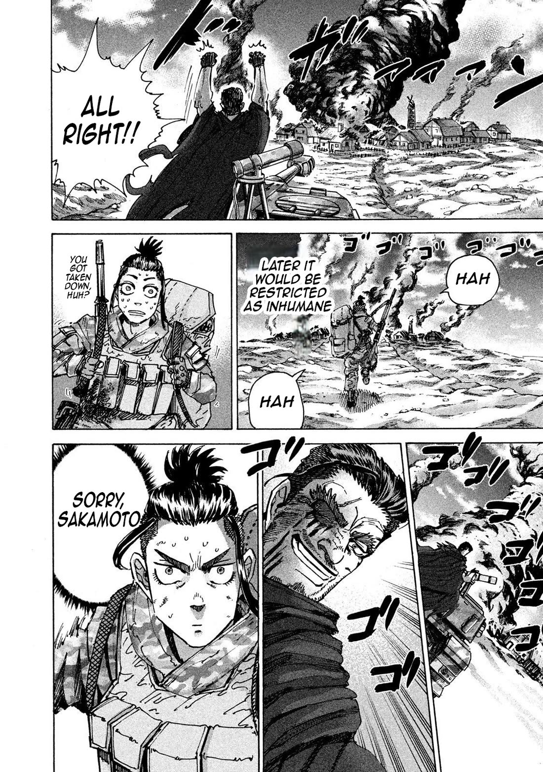 Killer Ape Chapter 37 page 5 - Chapter 37: Sakamoto Talent