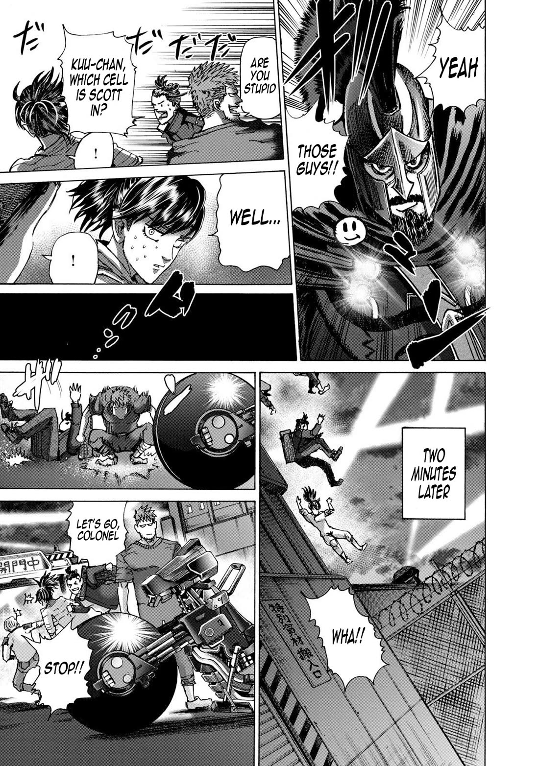Killer Ape Chapter 39 page 16 - Chapter 39: Death Row Inmate Rescue Operation