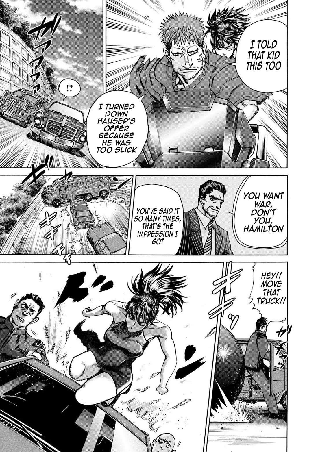 Killer Ape Chapter 40 page 14 - Chapter 40: The Lesson of the Three Arrows