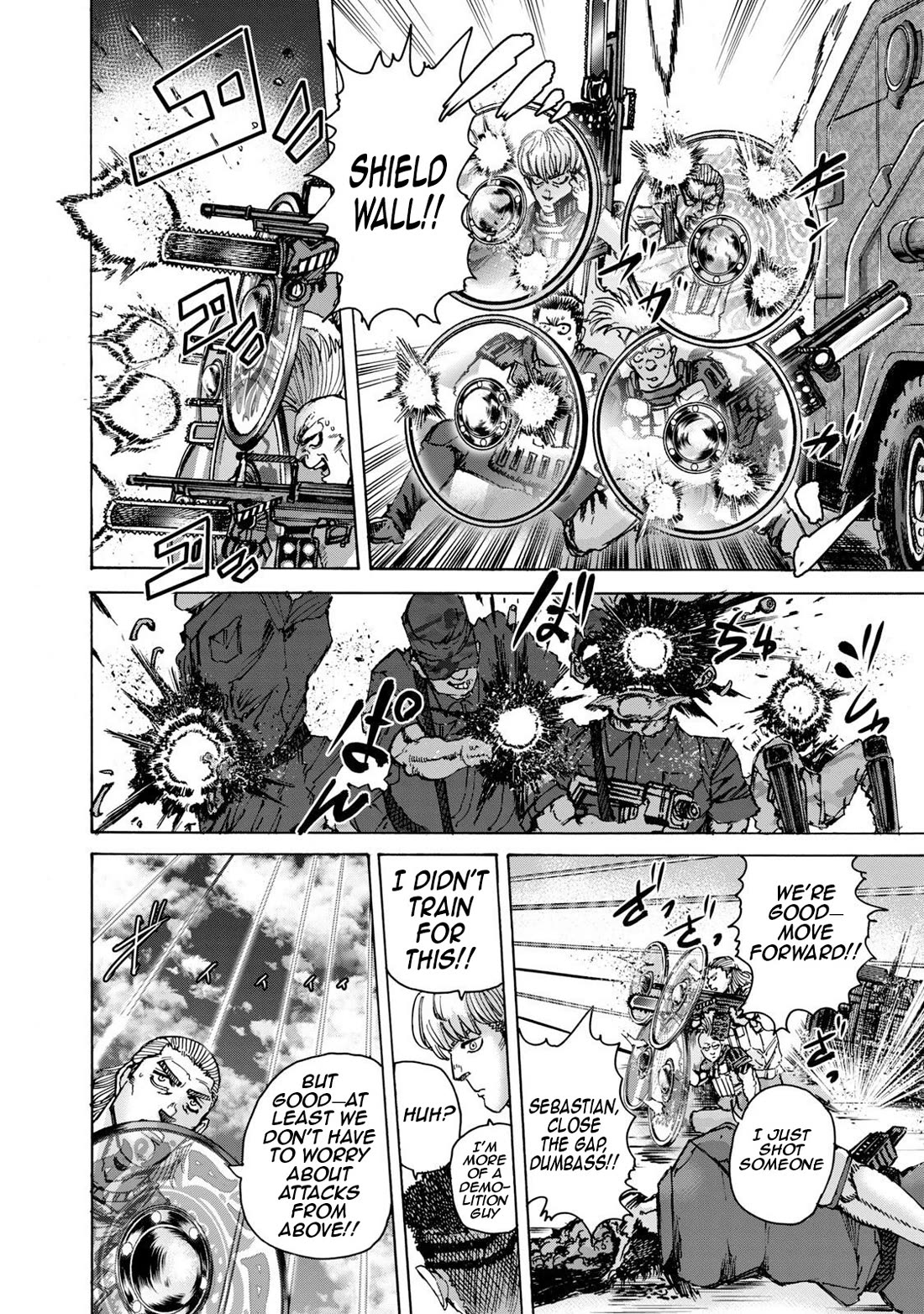 Killer Ape Chapter 42 page 12 - Chapter 42: The Rebel's Battle