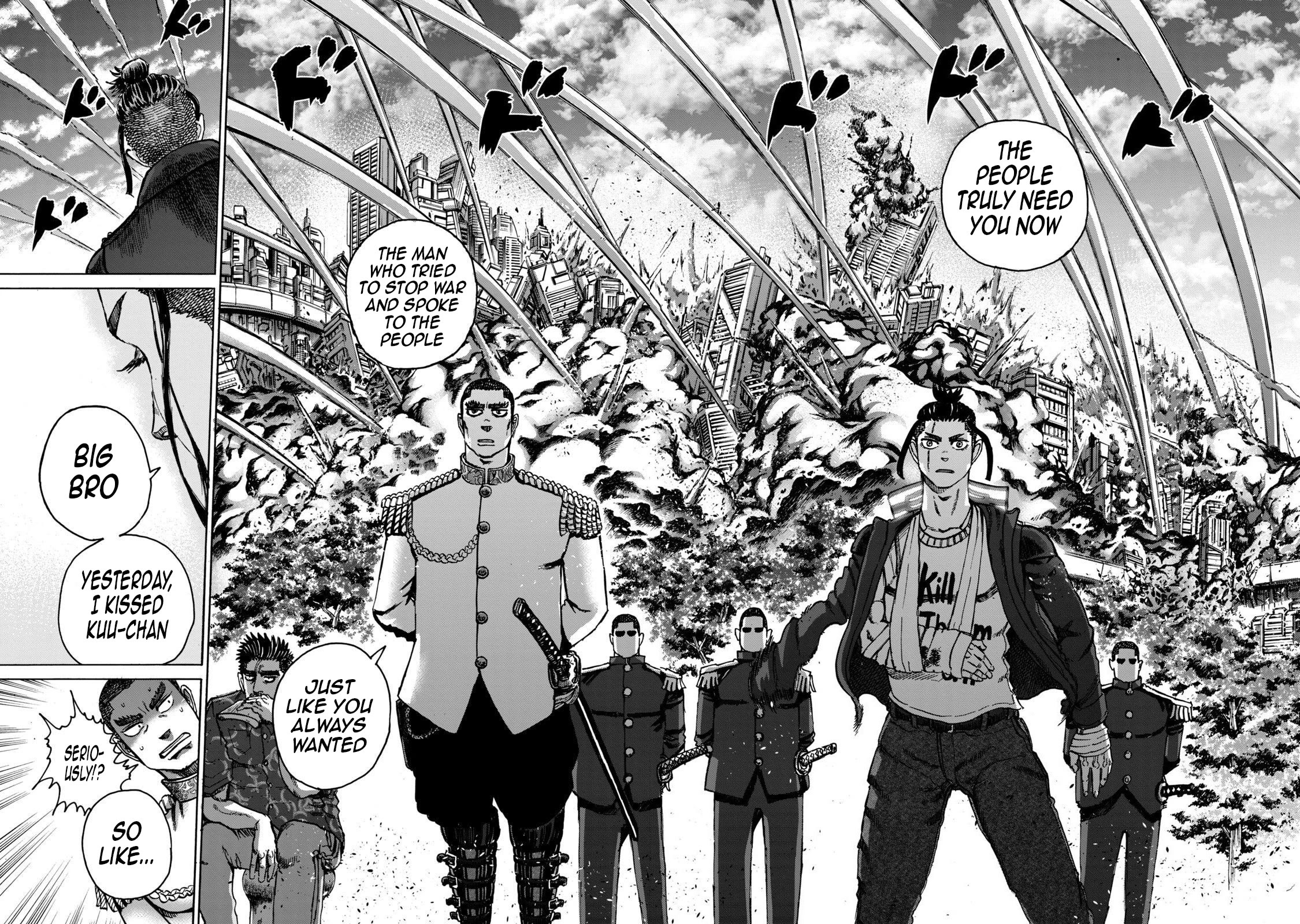 Killer Ape Chapter 47 page 17 - Chapter 47: The End of The War [END]