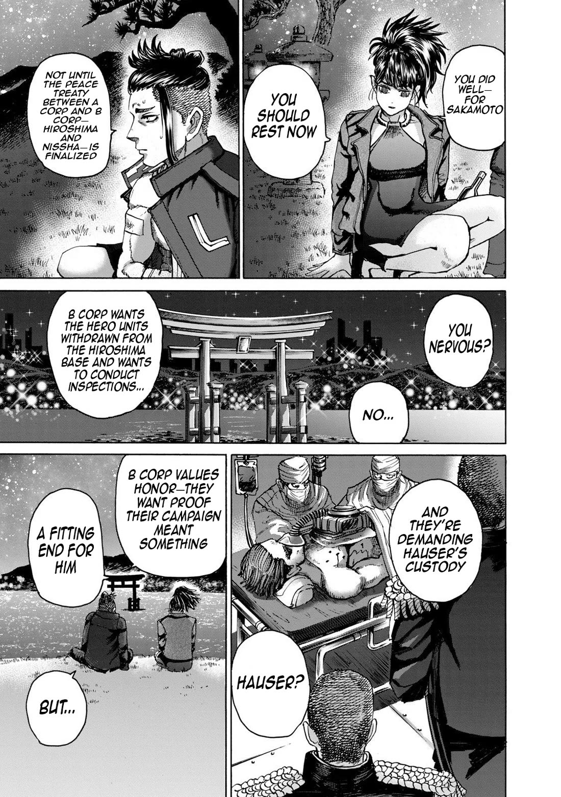 Killer Ape Chapter 47 page 8 - Chapter 47: The End of The War [END]