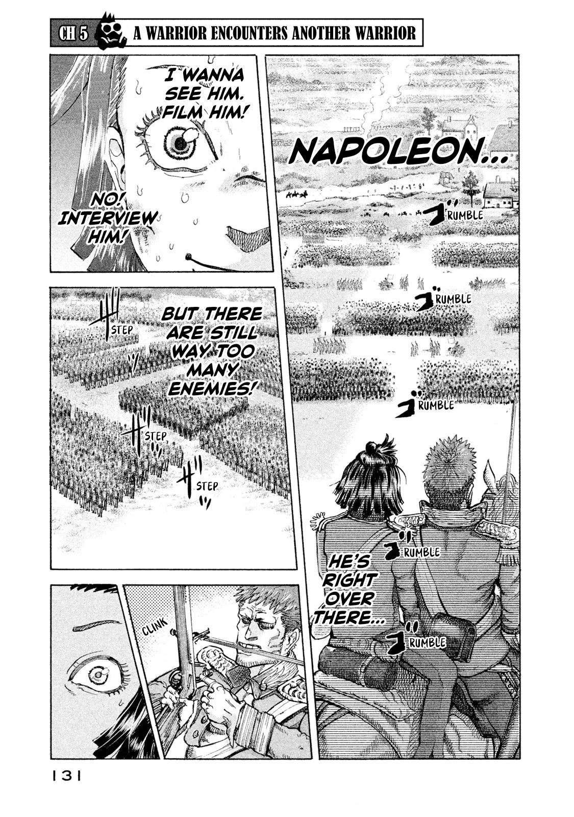 Killer Ape Chapter 5 page 1 - Chapter 5: A Warrior Encounters Another Warrior