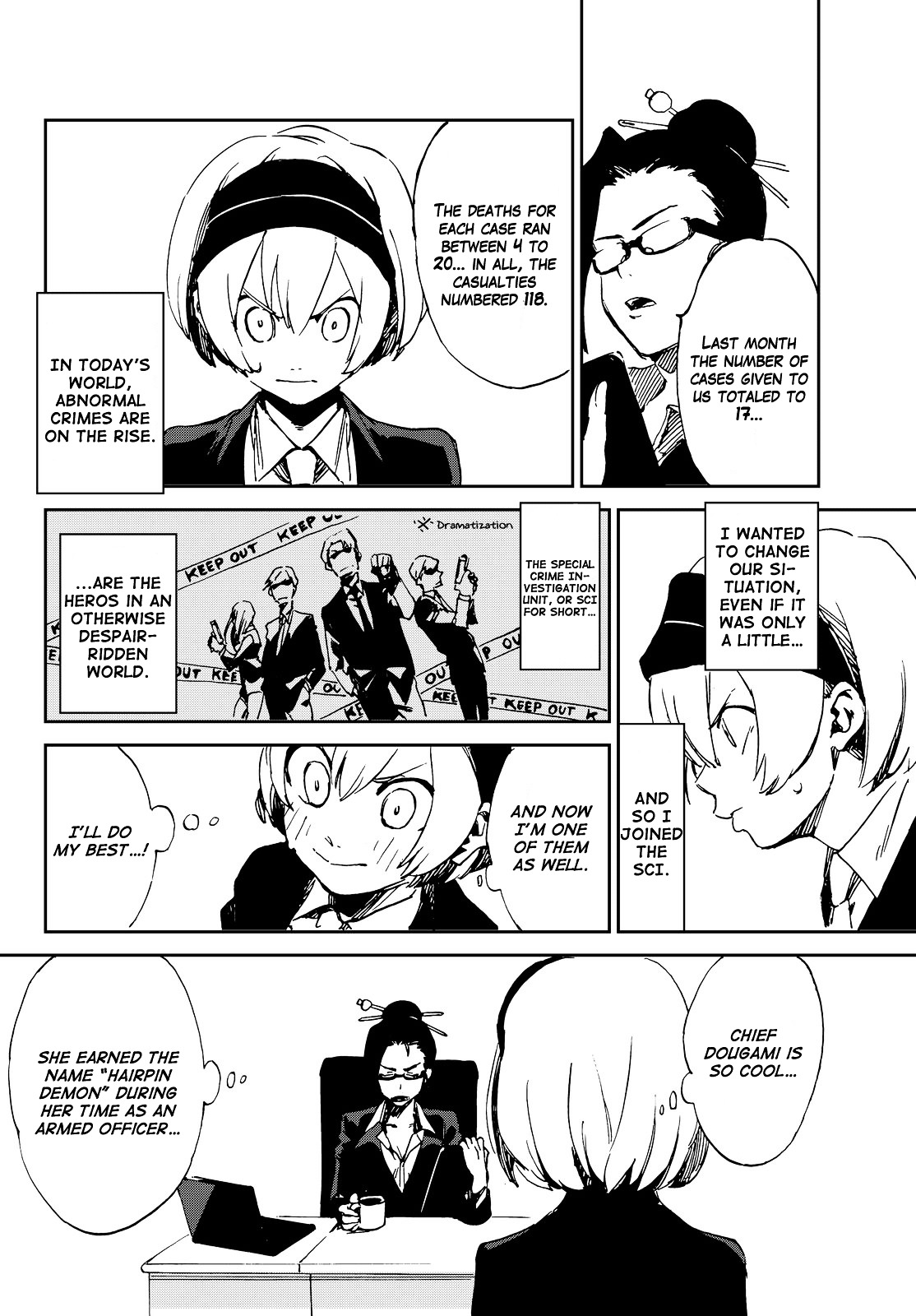 Killer Killer Chapter 1.3 page 4 - Chapter 1 v3 : Murder for Murder