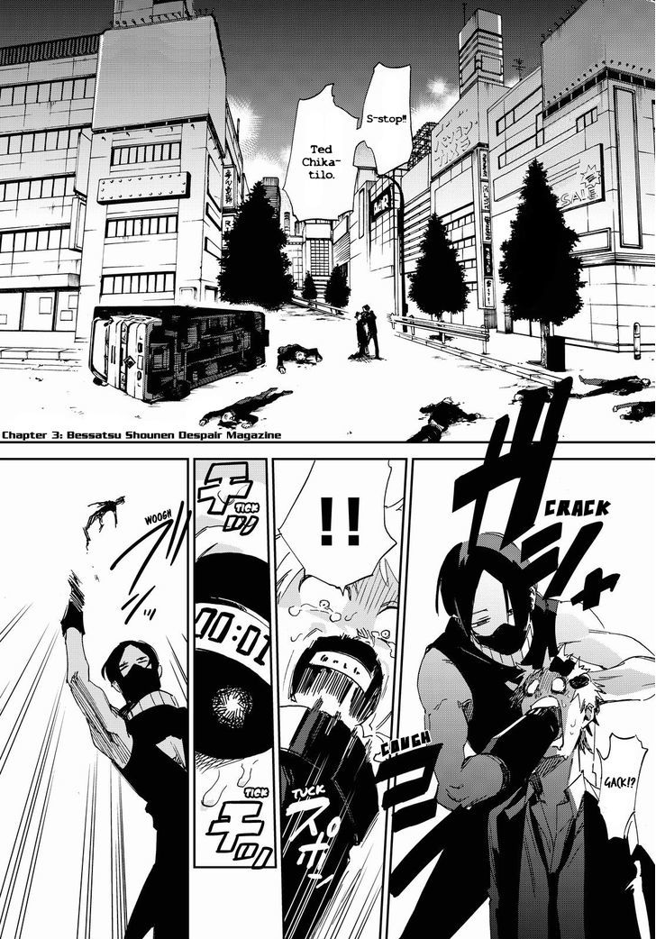 Killer Killer Chapter 3 page 2 - Chapter 3 : Bessatsu Shounen Despair Magazine
