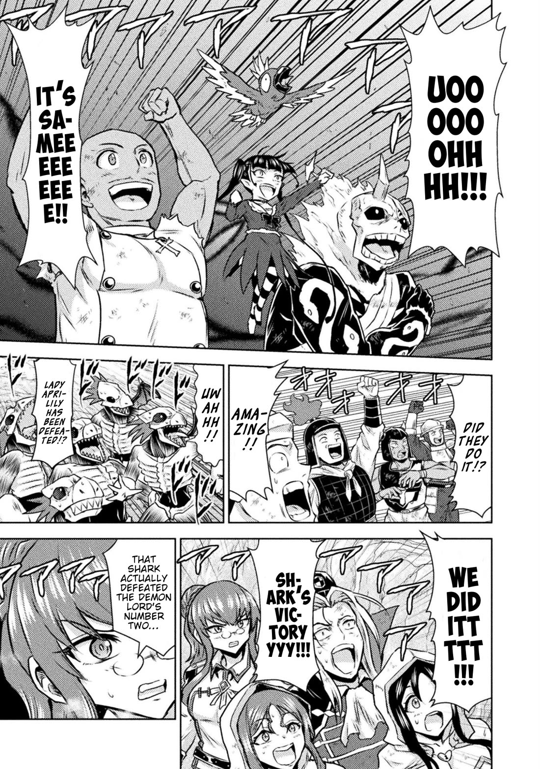 KILLER SHARK IN ANOTHER WORLD Chapter 49 page 14 - Chapter 49