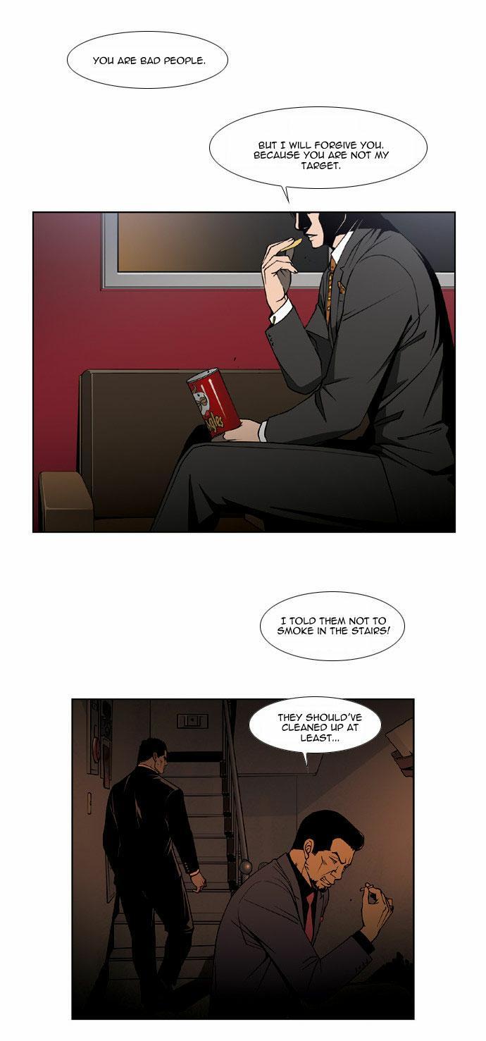 Killer Stall Chapter 20 page 22 - Chapter 20: What Goes Around Comes Around (2)