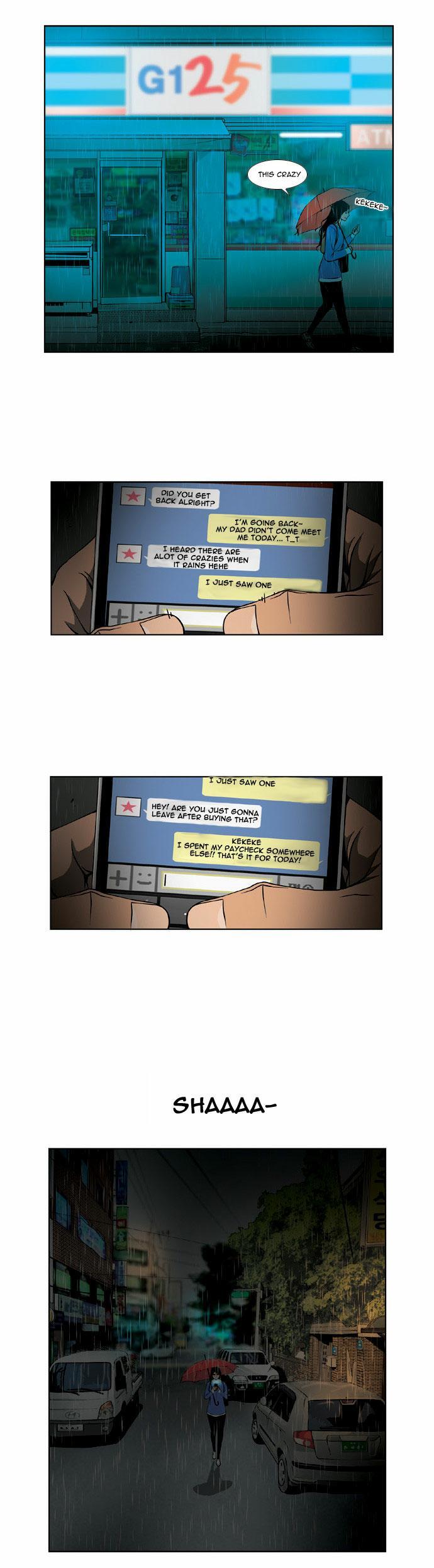 Killer Stall Chapter 23 page 20 - Chapter 23: A Raining Night