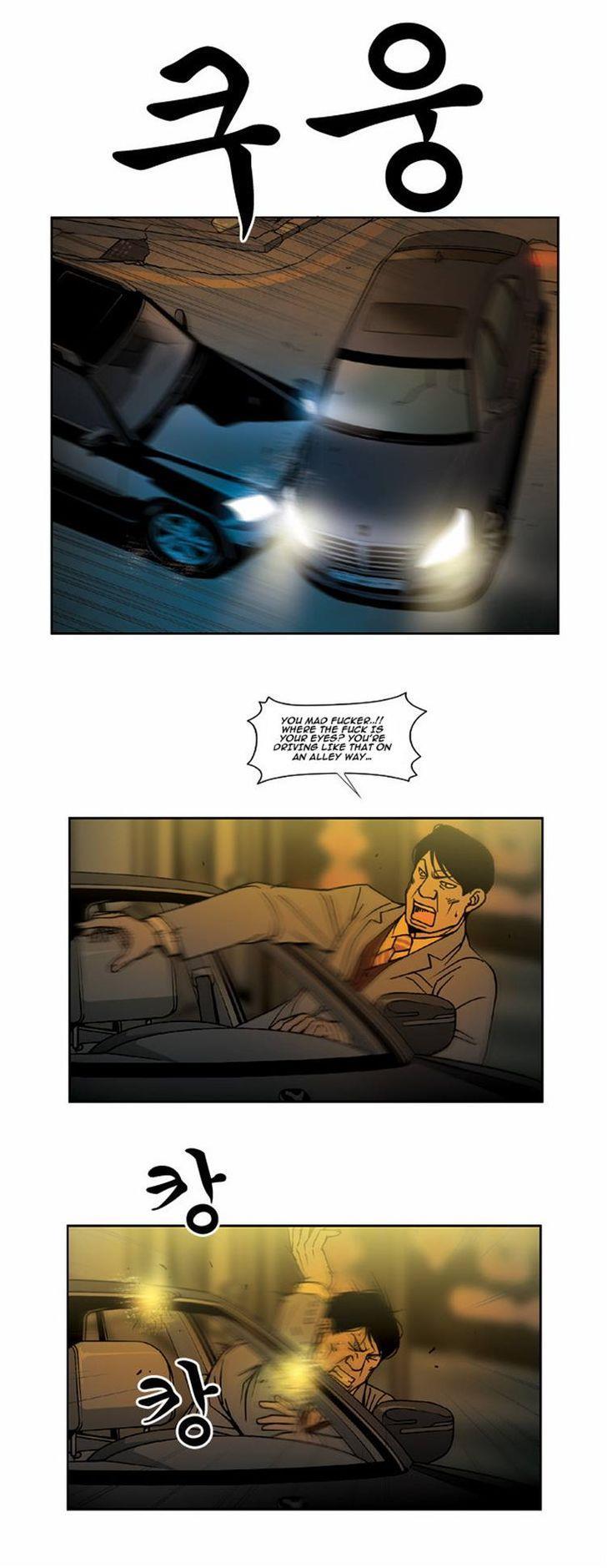 Killer Stall Chapter 31 page 8 - Chapter 31: The Man Who Chases Cars