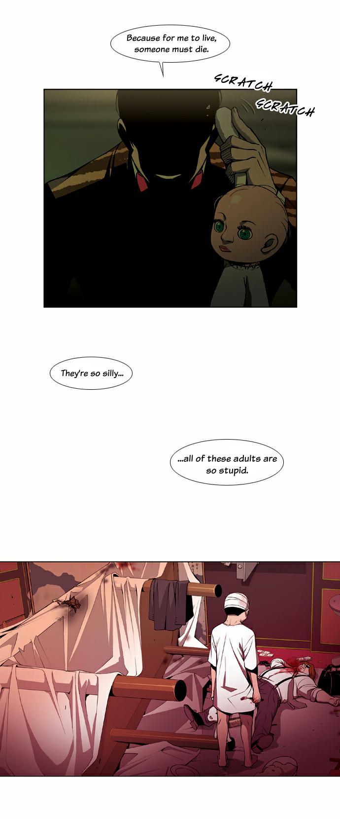 Killer Stall Chapter 7 page 8 - Chapter 7: The Child Who Became Evil