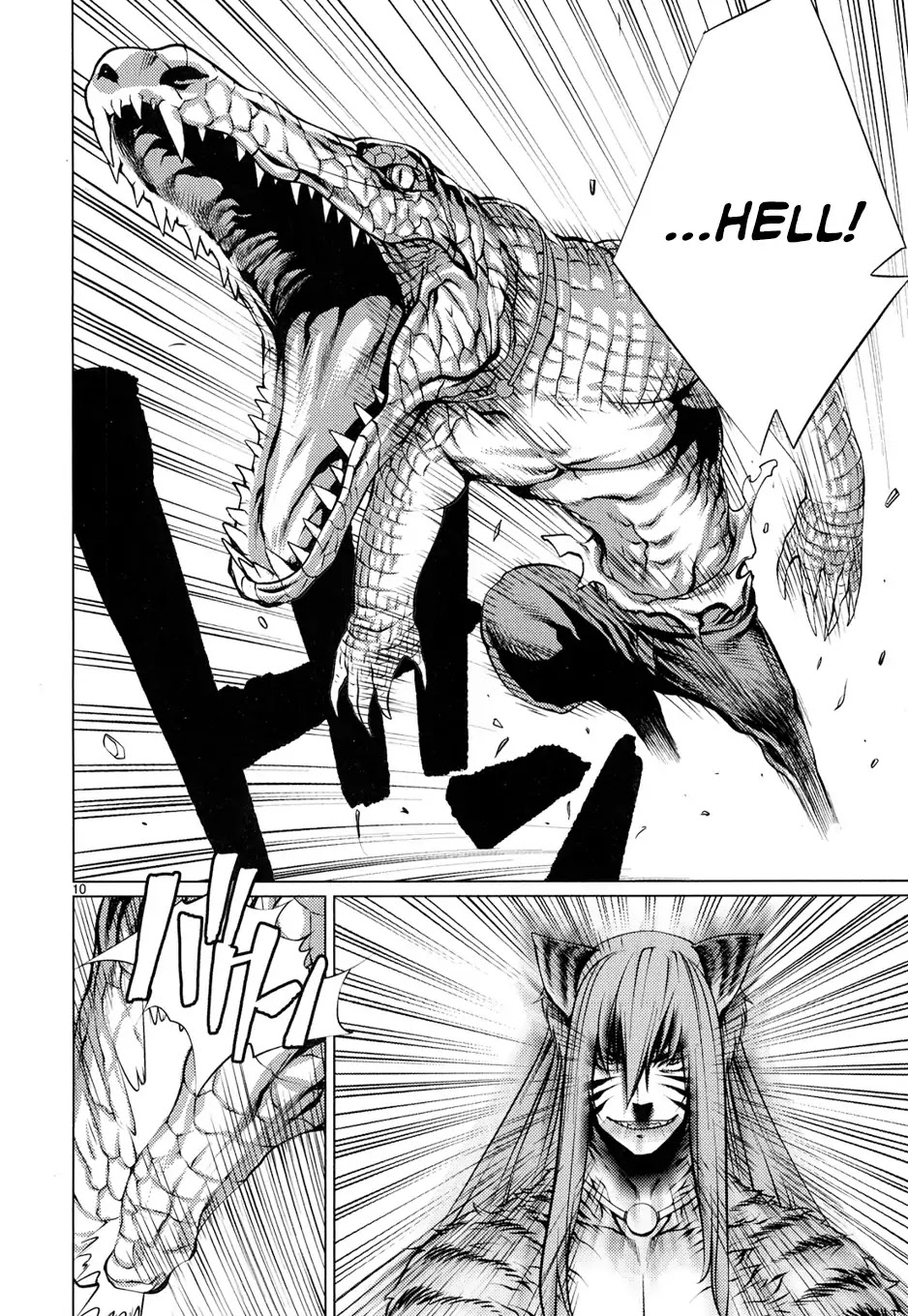 Killing Bites Chapter 10 page 10 - Chapter 10: I Don't Care If Small Fry Like You Do Anything!