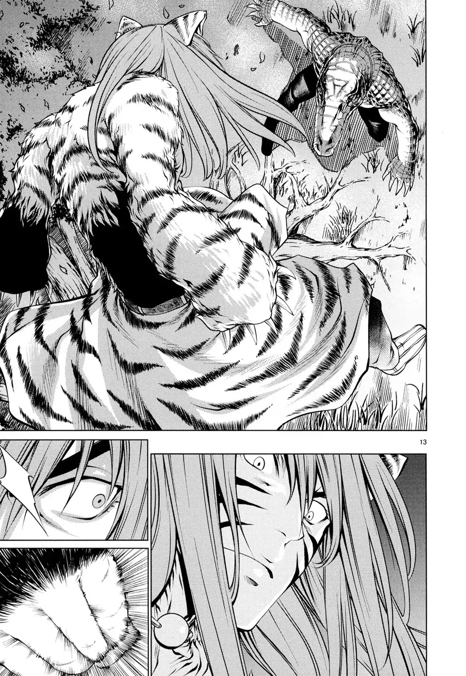 Killing Bites Chapter 10 page 13 - Chapter 10: I Don't Care If Small Fry Like You Do Anything!