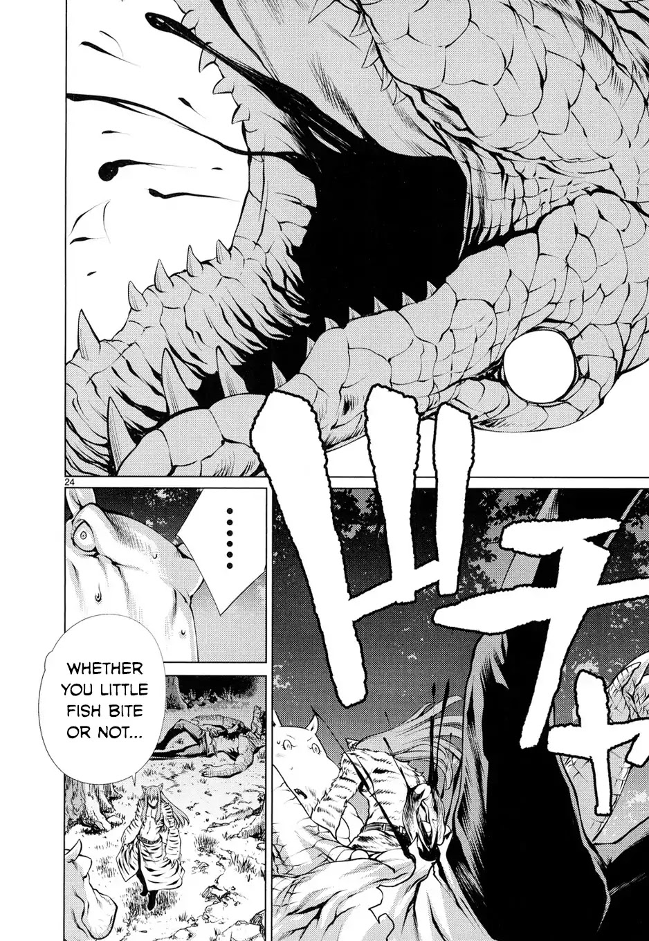 Killing Bites Chapter 10 page 24 - Chapter 10: I Don't Care If Small Fry Like You Do Anything!