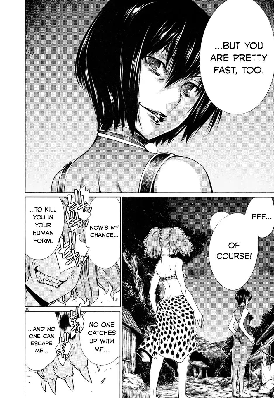 Killing Bites Chapter 10 page 30 - Chapter 10: I Don't Care If Small Fry Like You Do Anything!