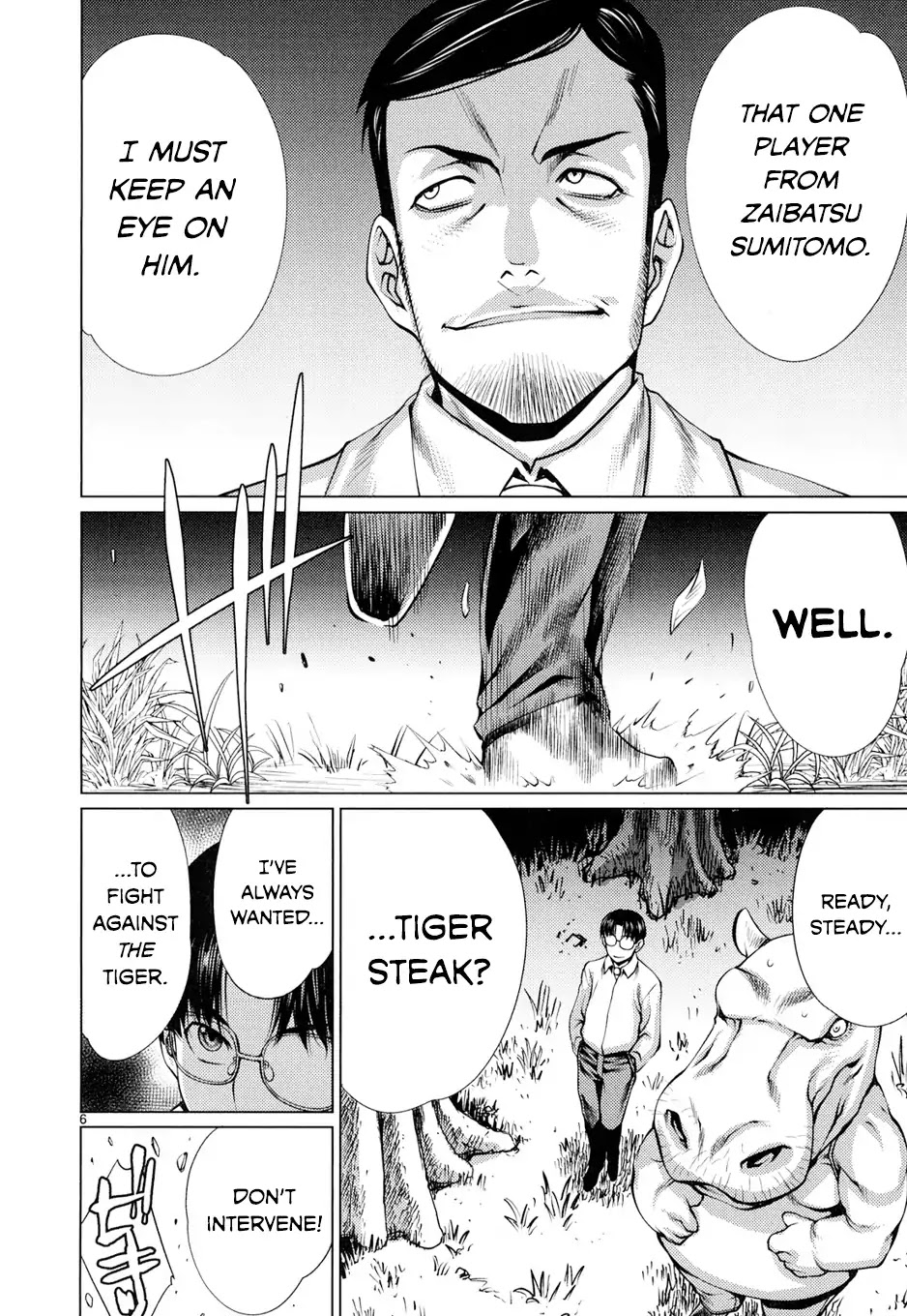 Killing Bites Chapter 10 page 6 - Chapter 10: I Don't Care If Small Fry Like You Do Anything!